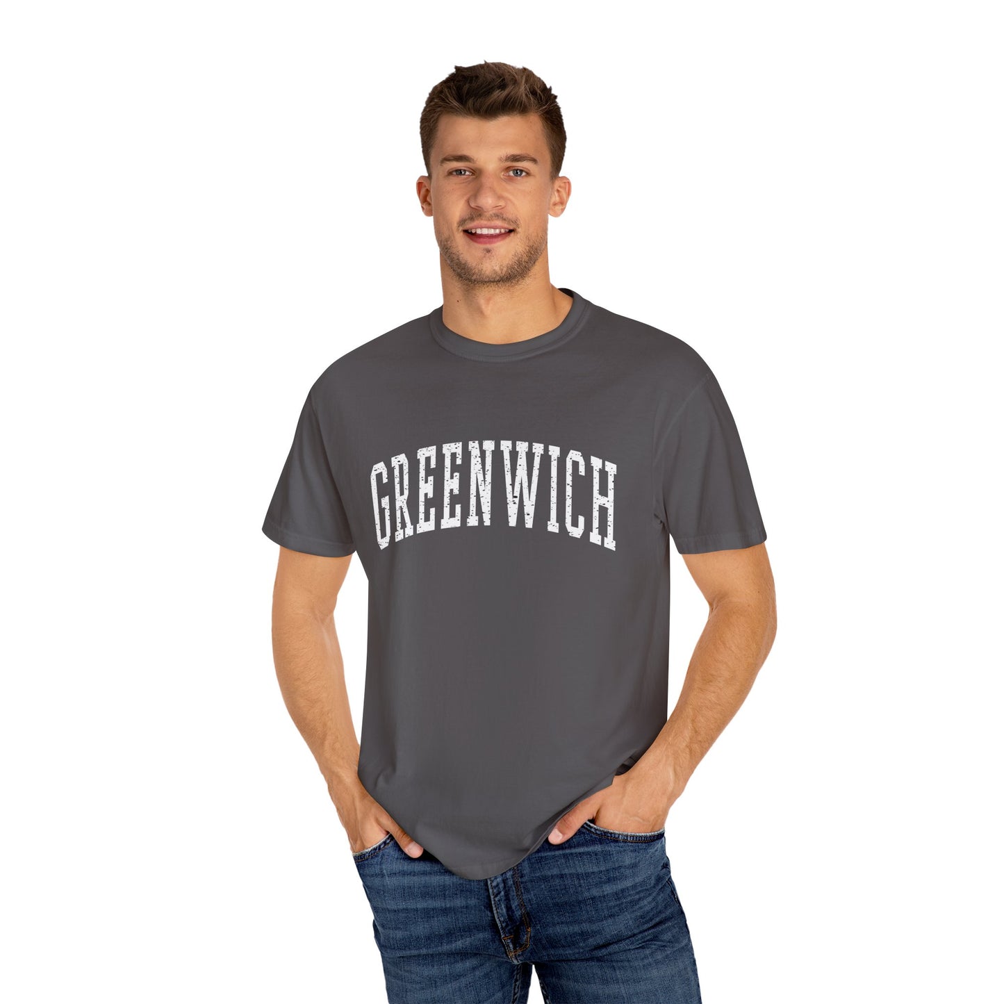 Greenwich CT Classic Block T-shirt
