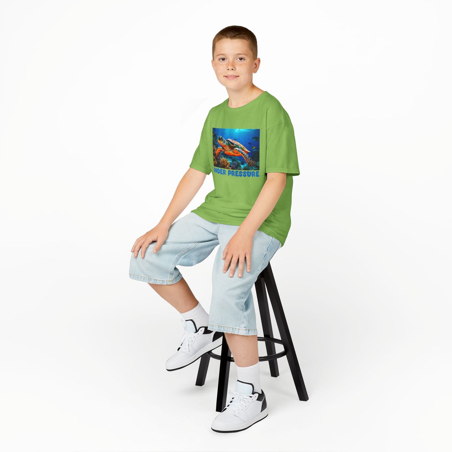 Kids' Under Pressure Sea Turtle T-shirt