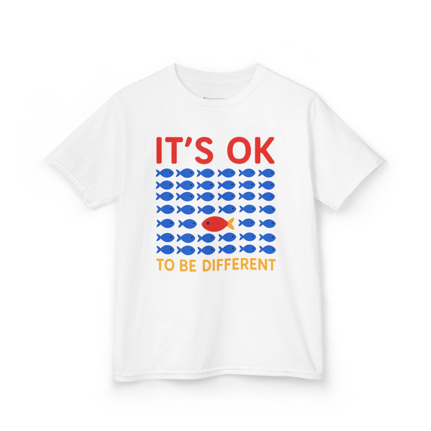 Kids' It's OK To Be Different Fishy Friends T-Shirt