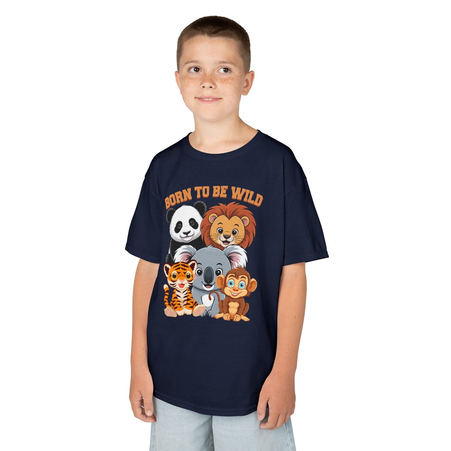 Kids' Born to Be Wild Animal Friends T-Shirt