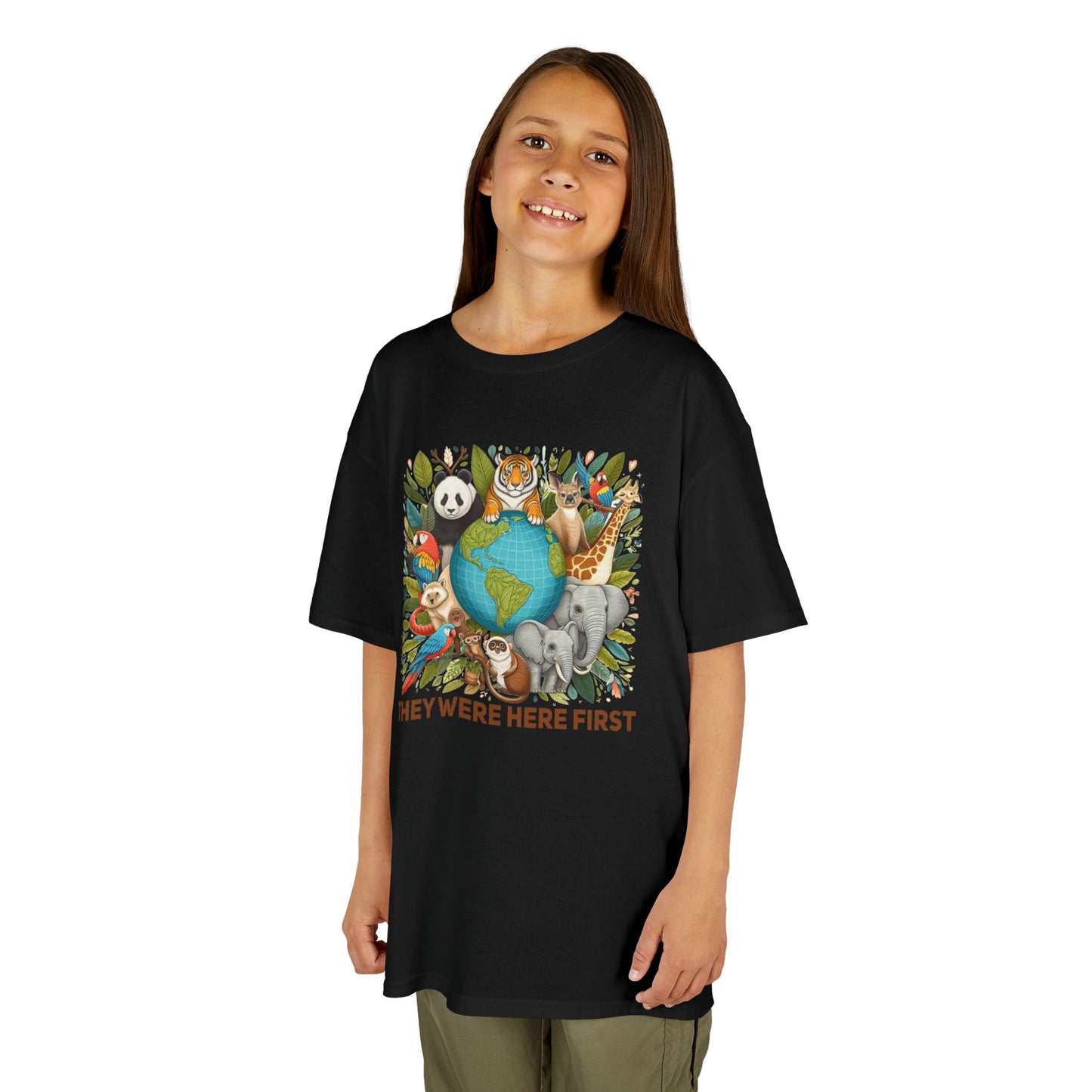 Kids' They Were Here First Animal T-shirt