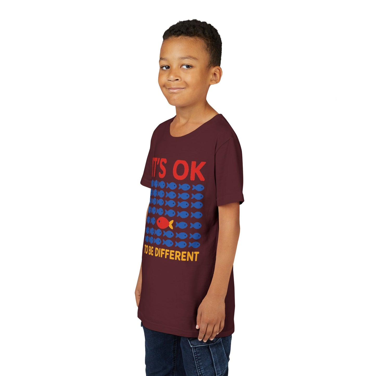 It's OK To Be Different Fishy Friends Kids T-Shirt