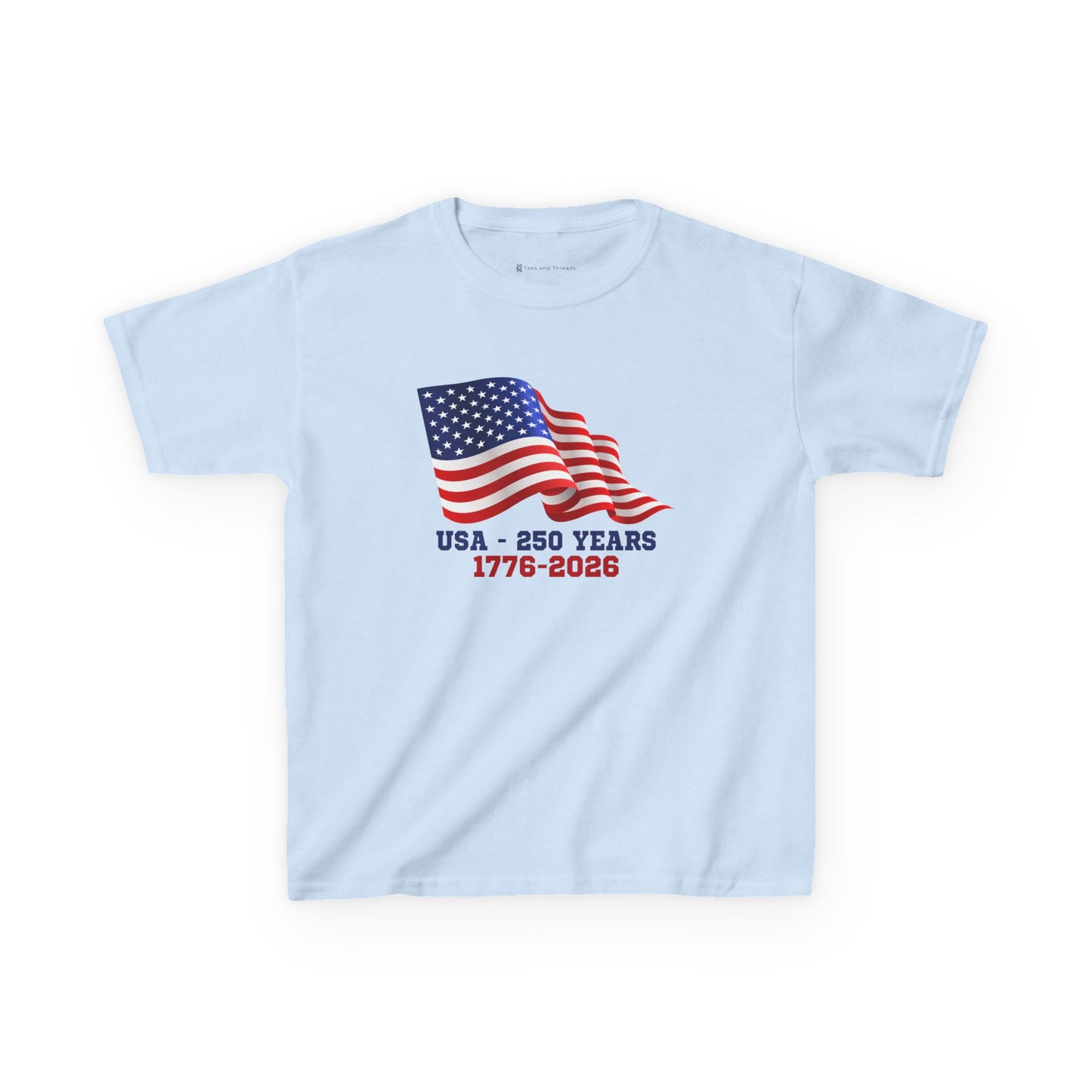 Kids' USA 250 Years Birthday 1776-2026 T-shirt