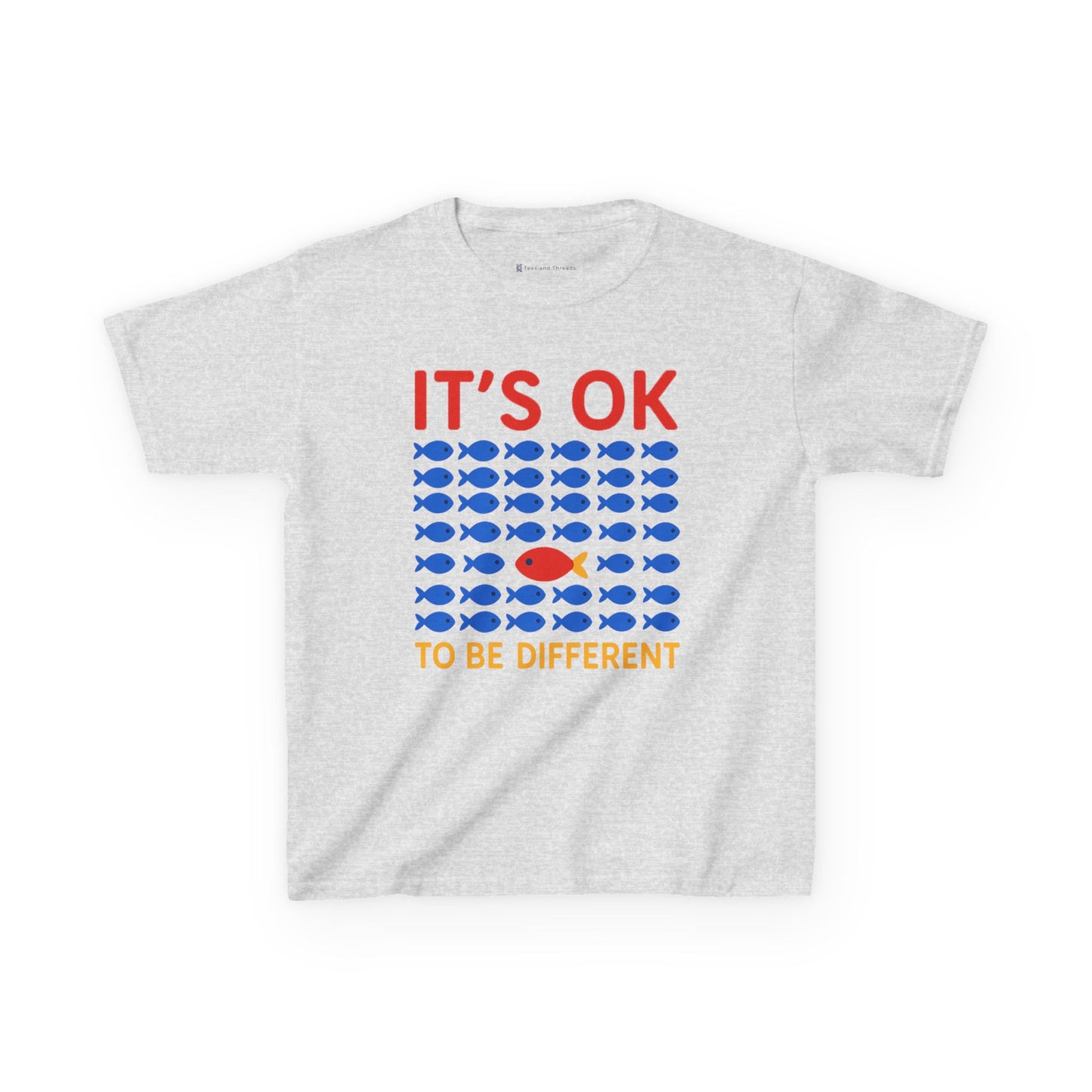 Kids' It's OK To Be Different Fishy Friends T-Shirt