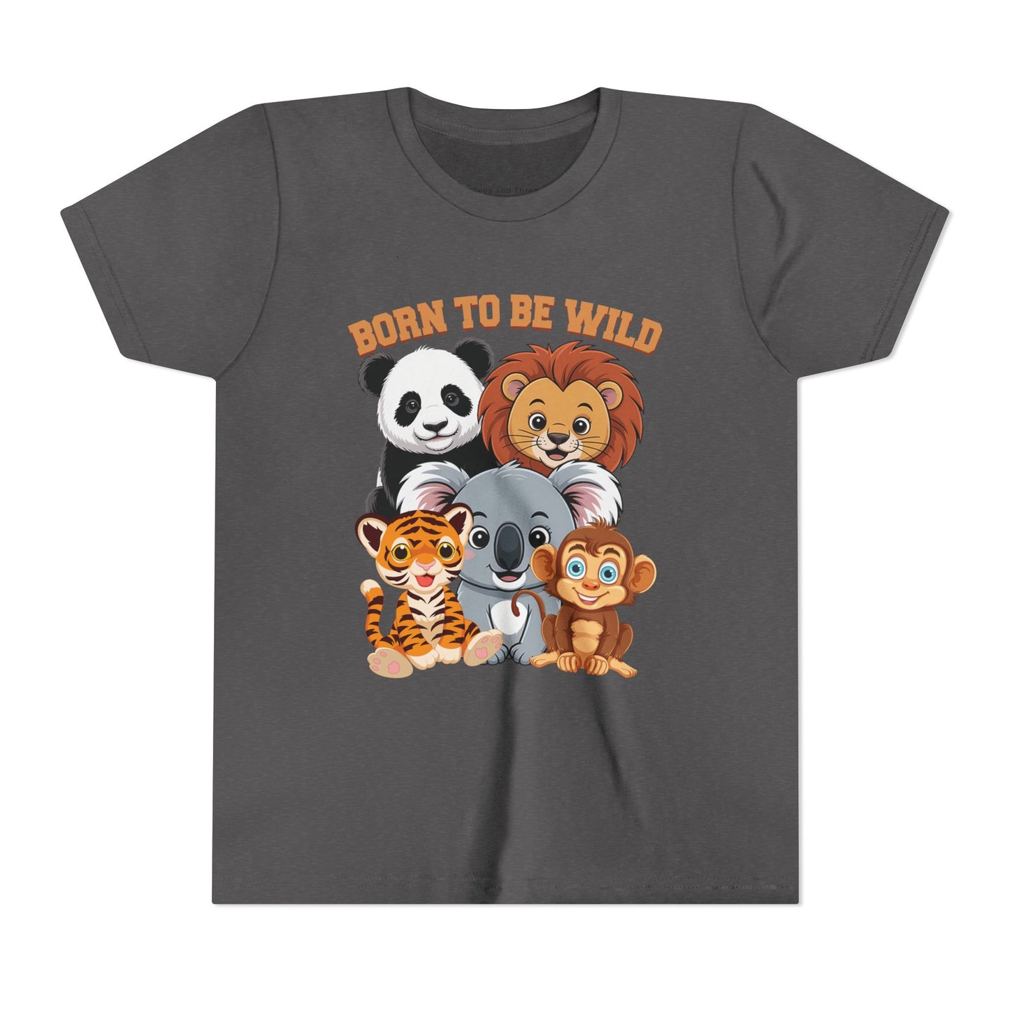 Born to Be Wild Animal Friends Kids T-Shirt