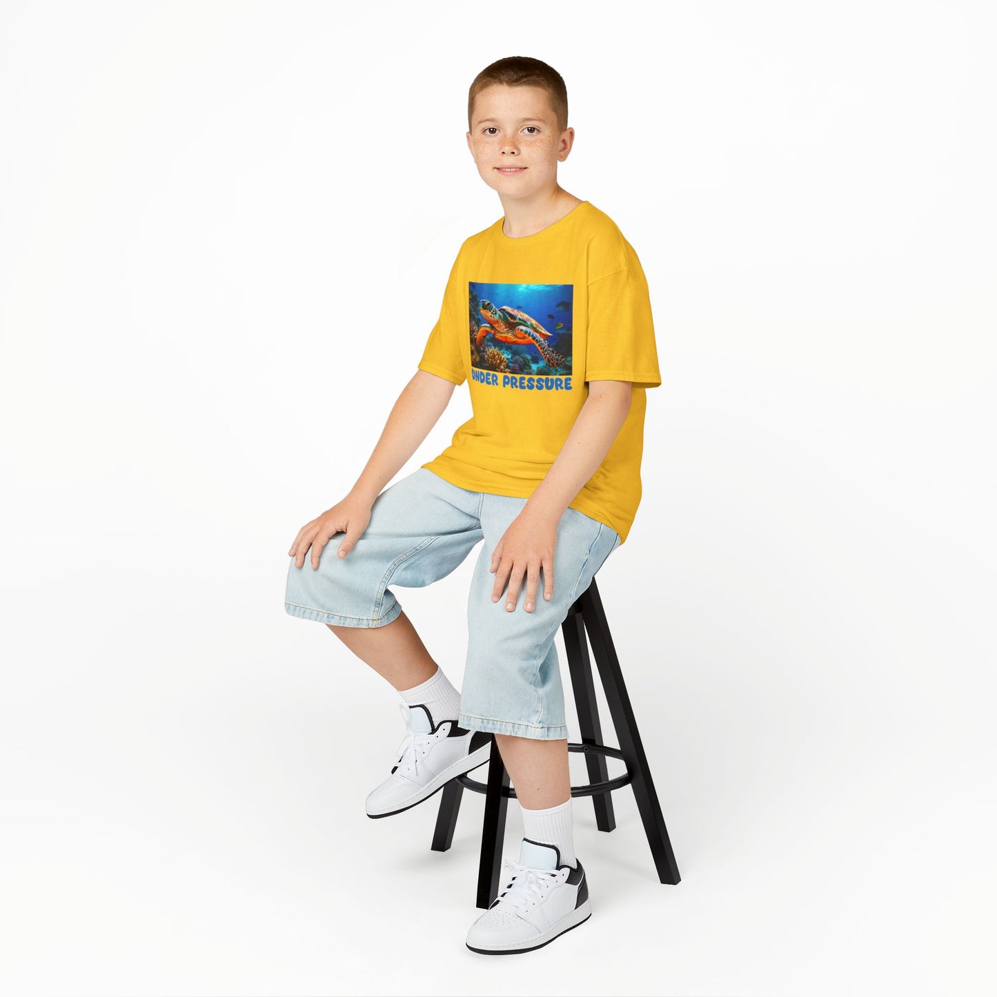 Kids' Under Pressure Sea Turtle T-shirt