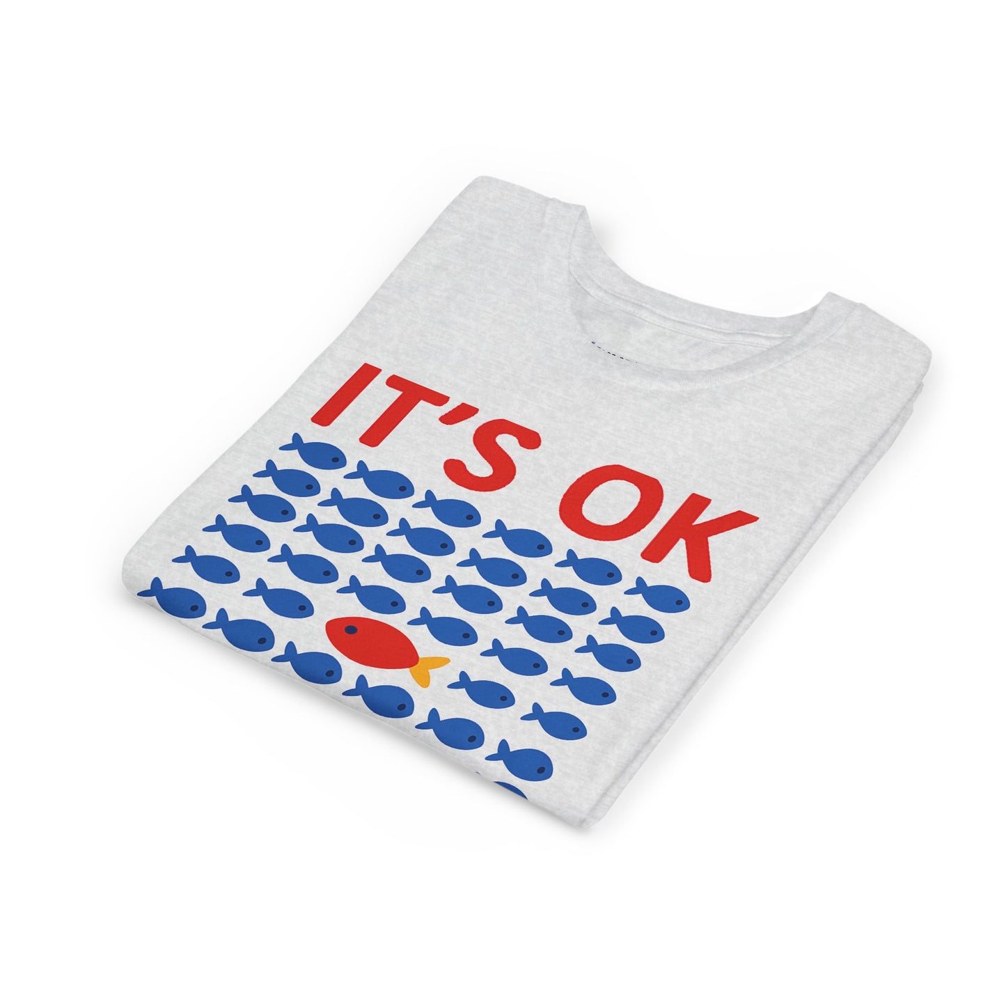 It's OK To Be Different Fishy Friends Kids T-Shirt