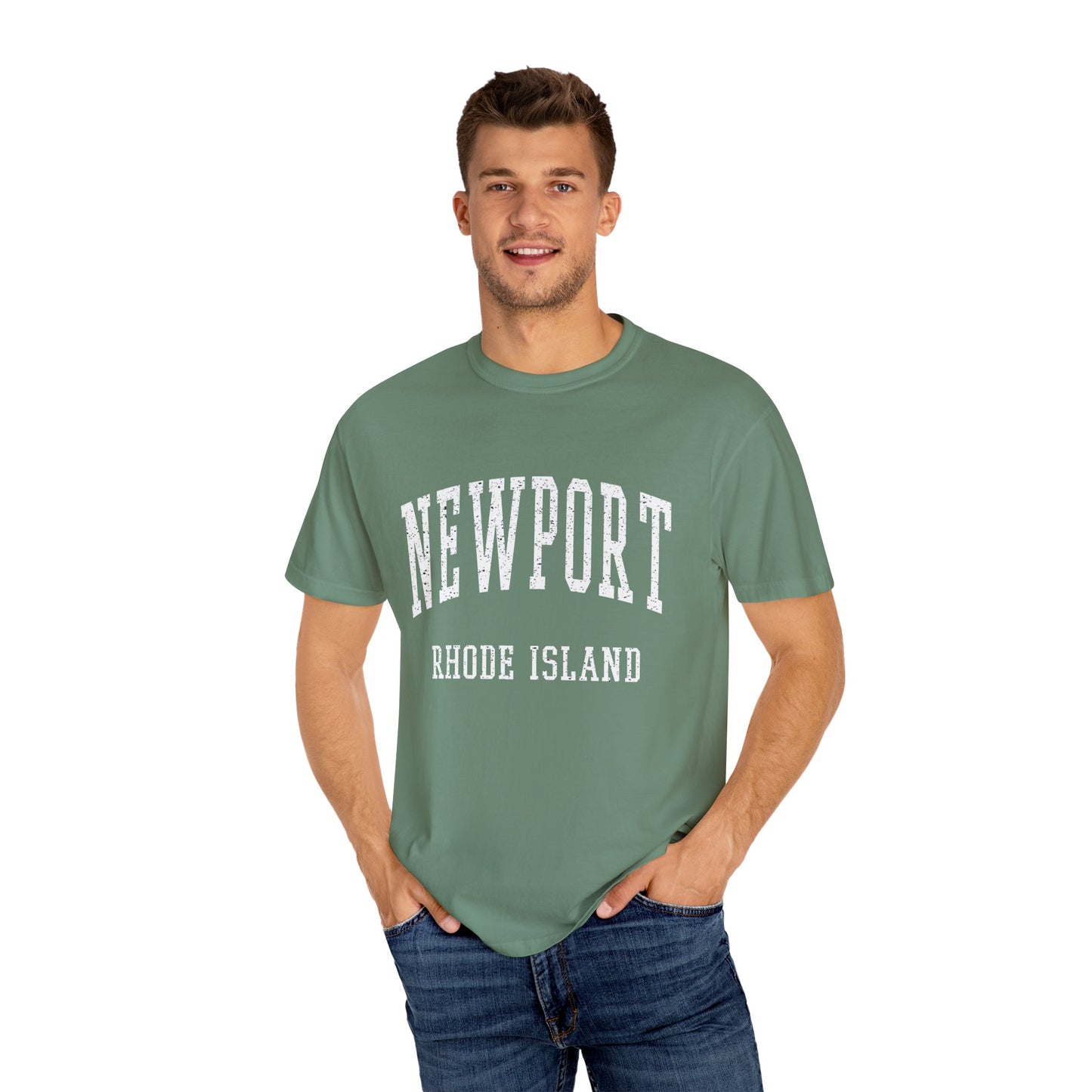Newport Rhode Island Classic Block T-shirt