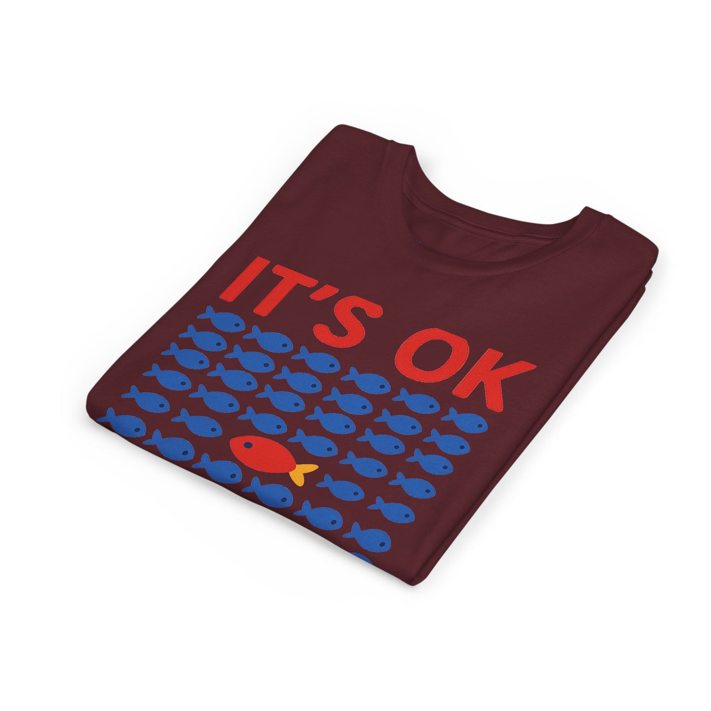It's OK To Be Different Fishy Friends Kids T-Shirt