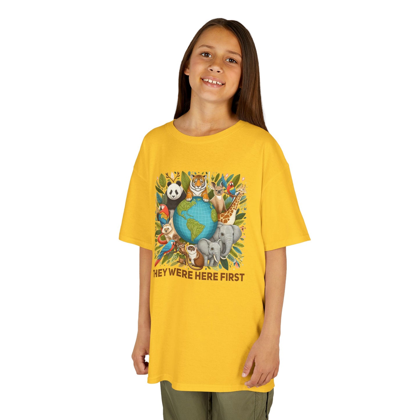 Kids' They Were Here First Animal T-shirt