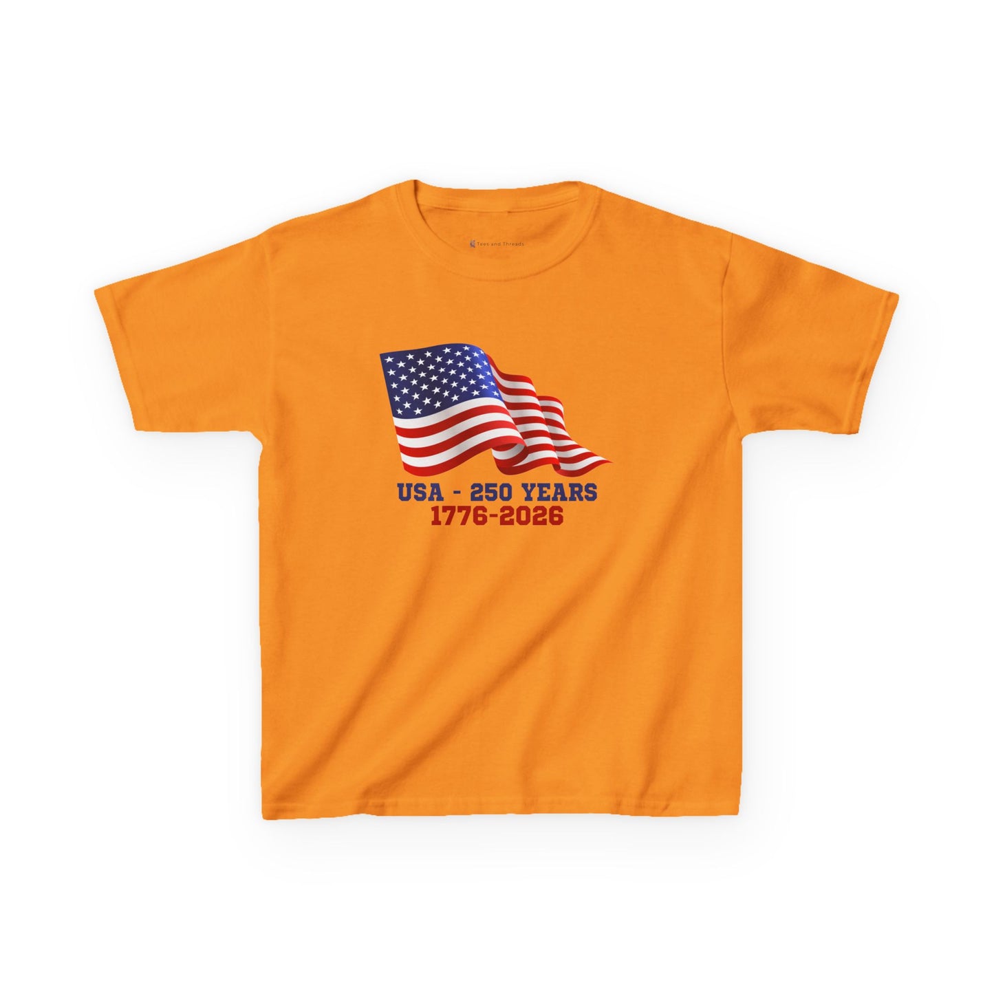 Kids' USA 250 Years Birthday 1776-2026 T-shirt