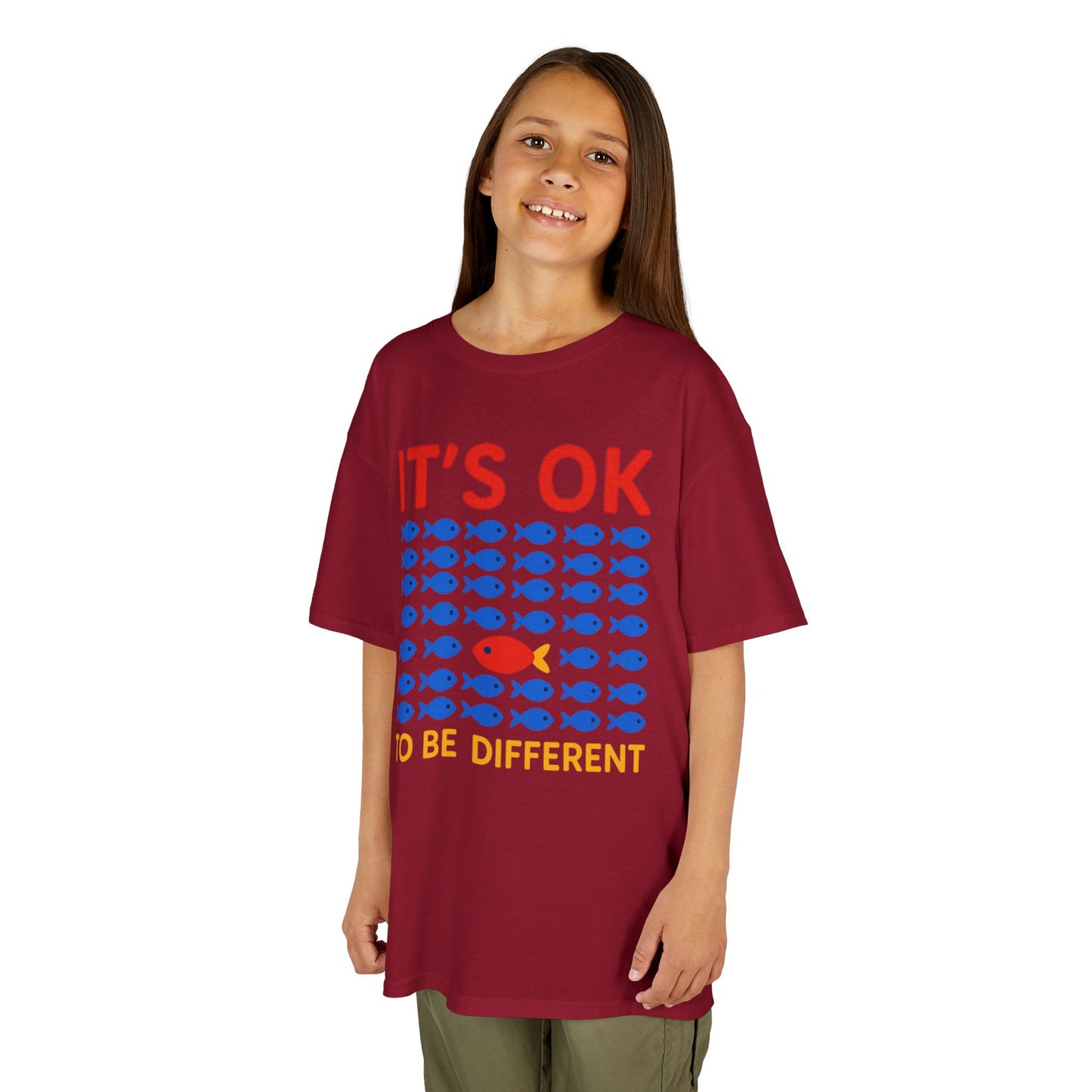 Kids' It's OK To Be Different Fishy Friends T-Shirt