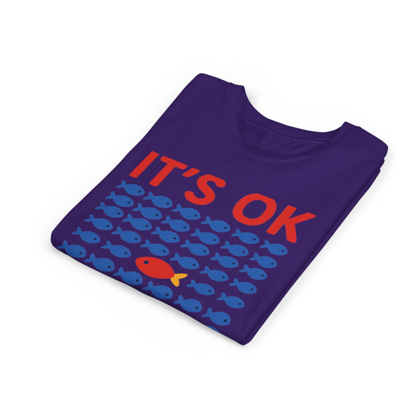 It's OK To Be Different Fishy Friends Kids T-Shirt