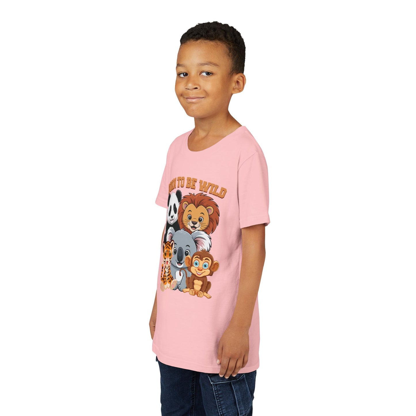Born to Be Wild Animal Friends Kids T-Shirt