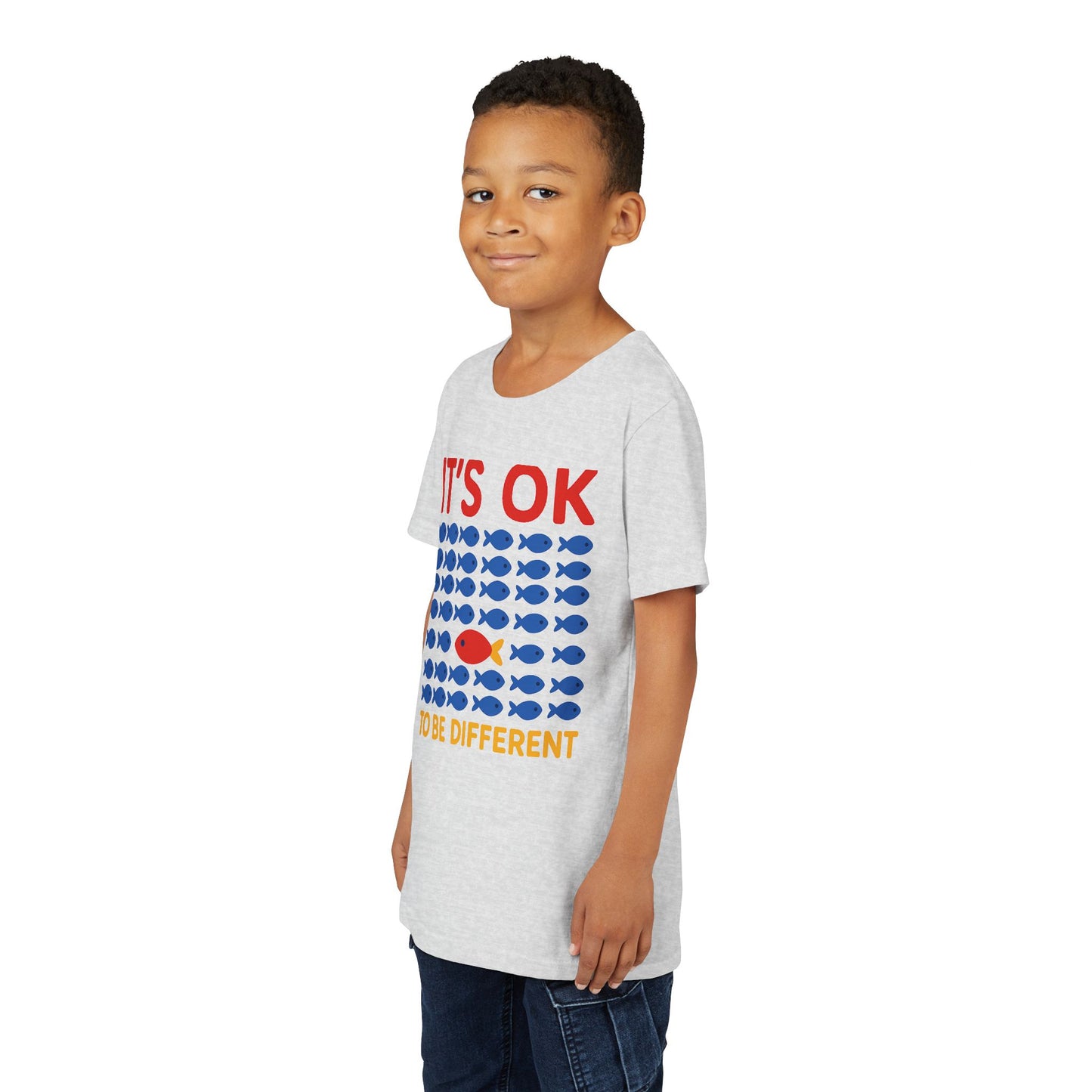 It's OK To Be Different Fishy Friends Kids T-Shirt