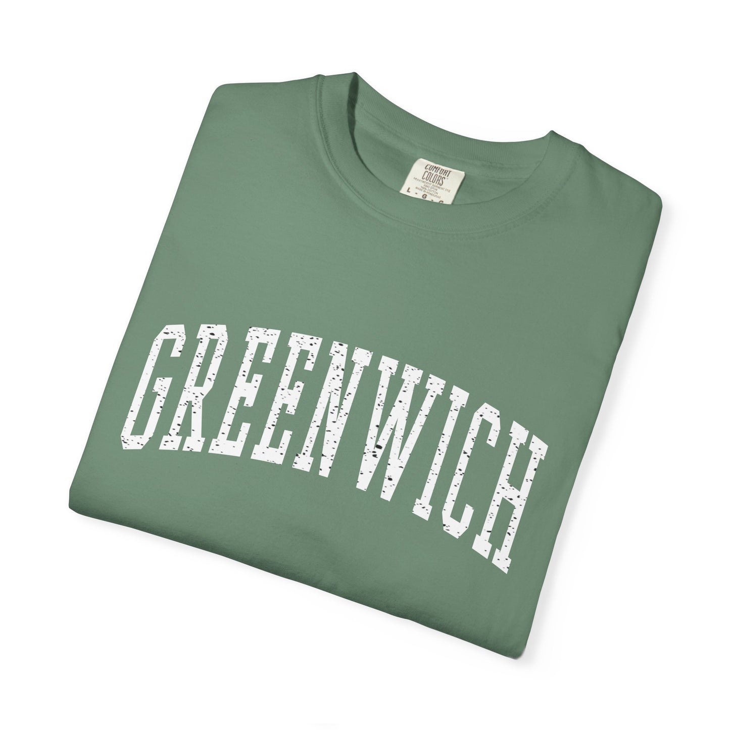 Greenwich CT Classic Block T-shirt