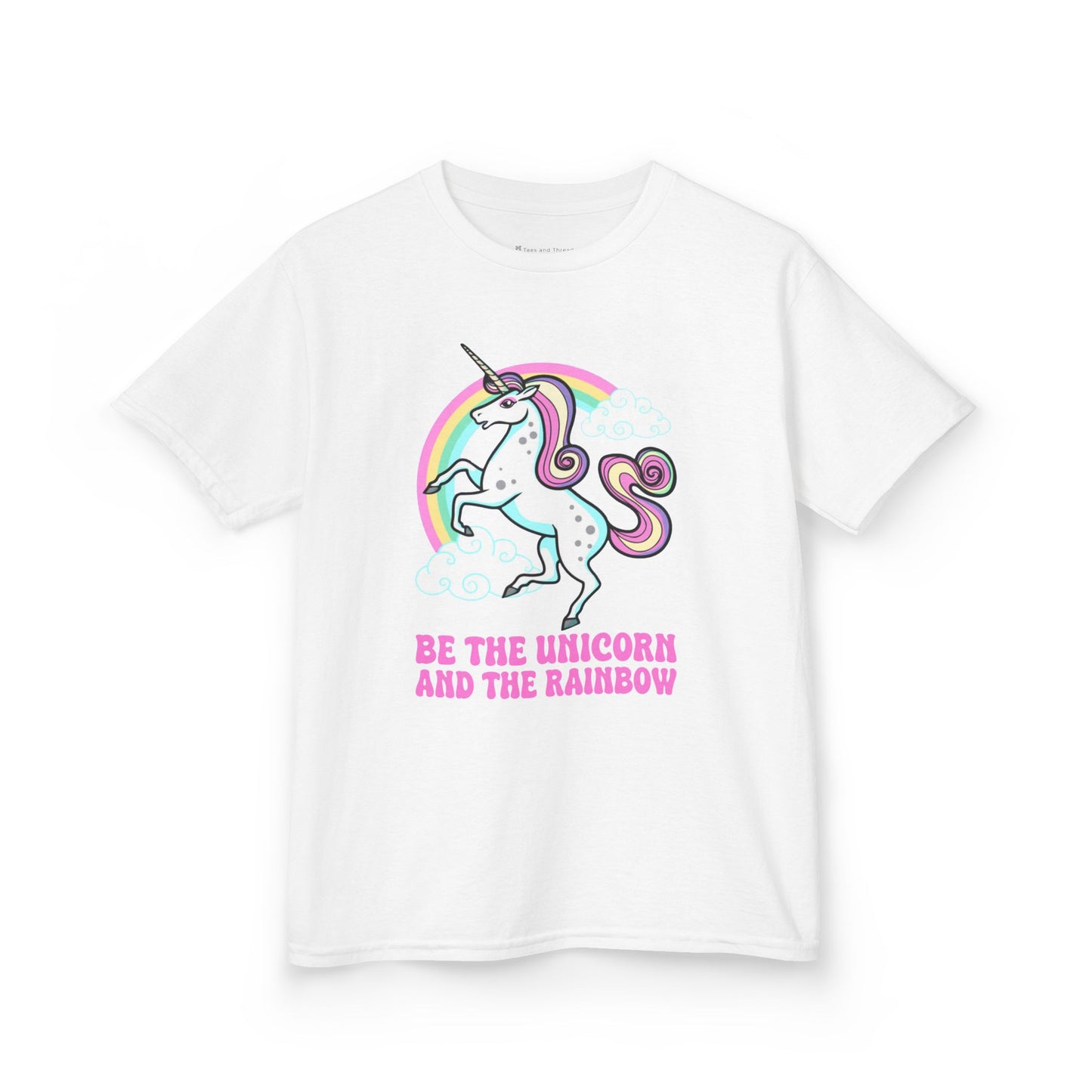 Kids' Be The Unicorn and The Rainbow T-Shirt