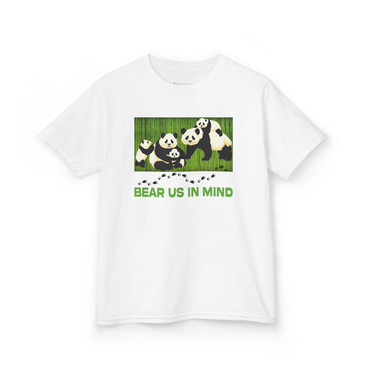 Kids' Bear Us In Mind Panda T-Shirt - 15 colors