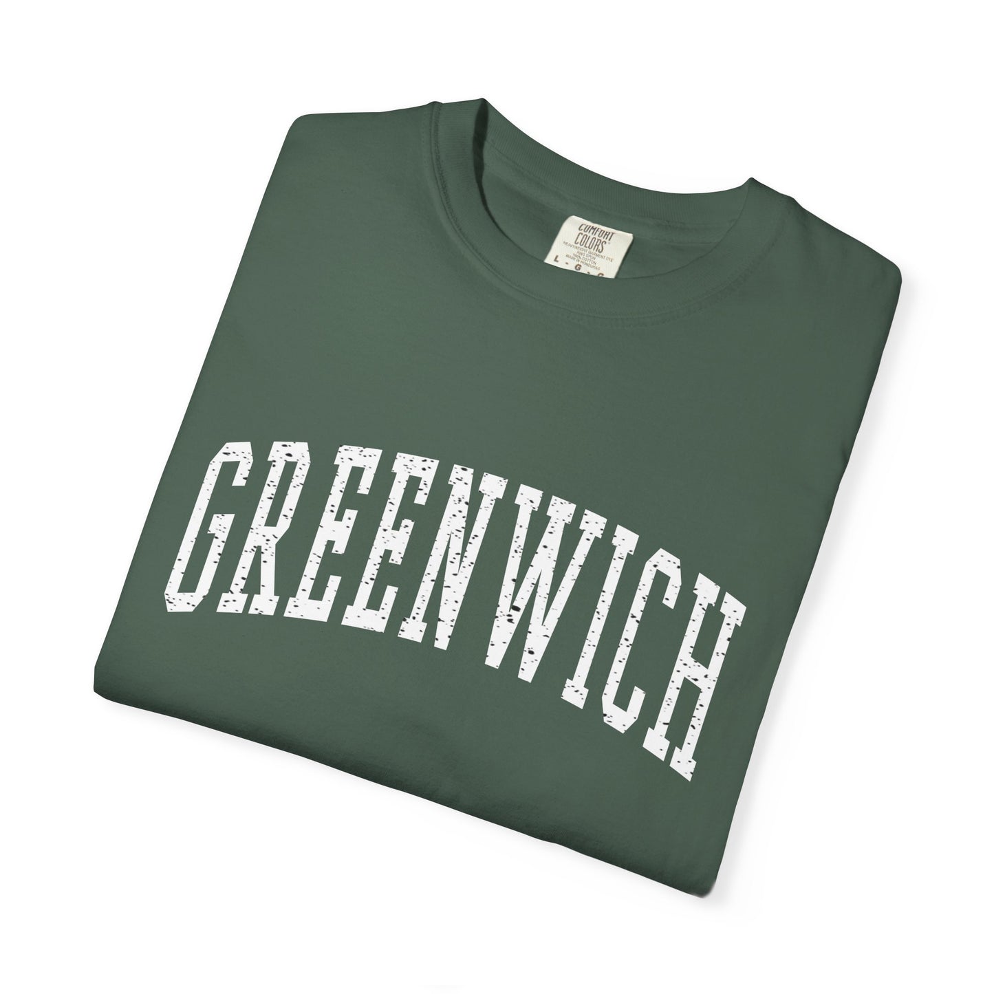 Greenwich CT Classic Block T-shirt
