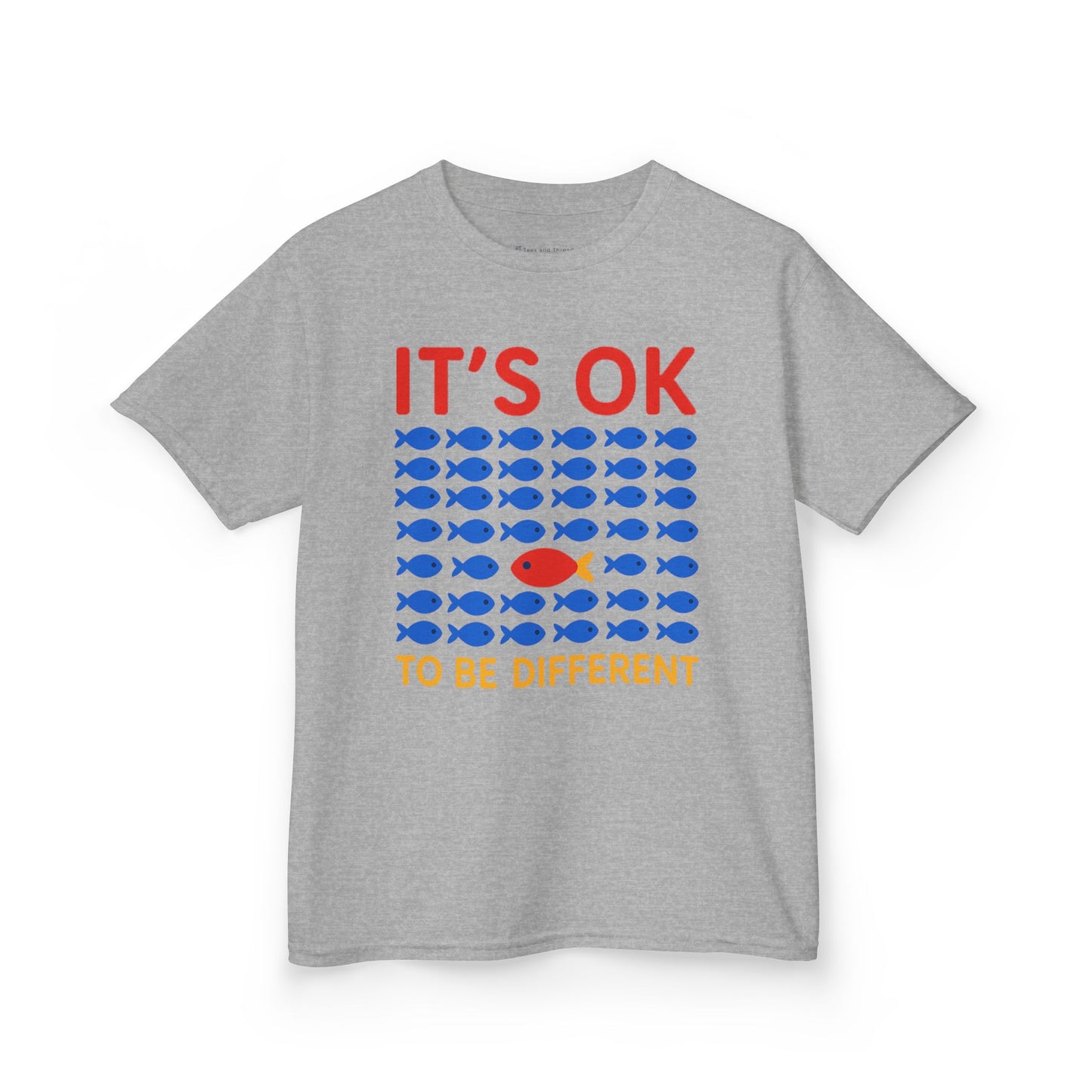 Kids' It's OK To Be Different Fishy Friends T-Shirt