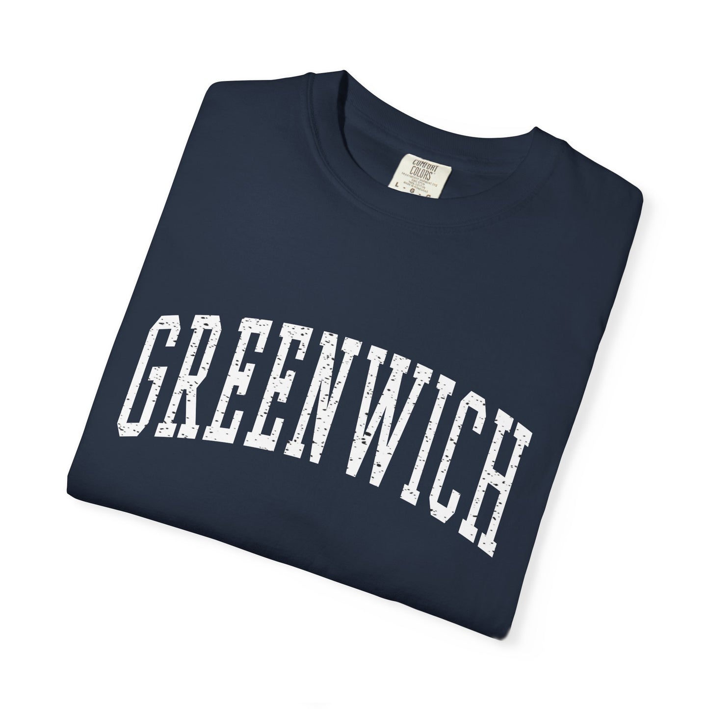 Greenwich CT Classic Block T-shirt
