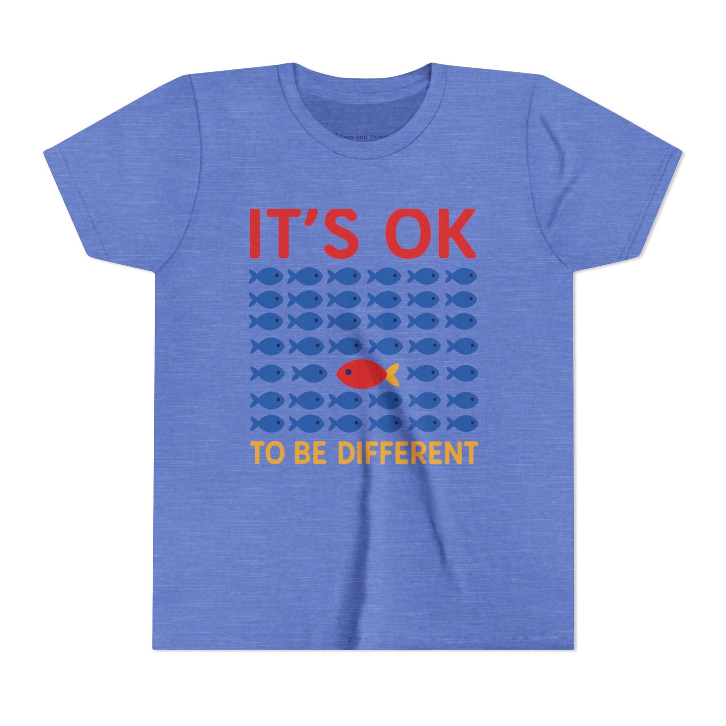 It's OK To Be Different Fishy Friends Kids T-Shirt