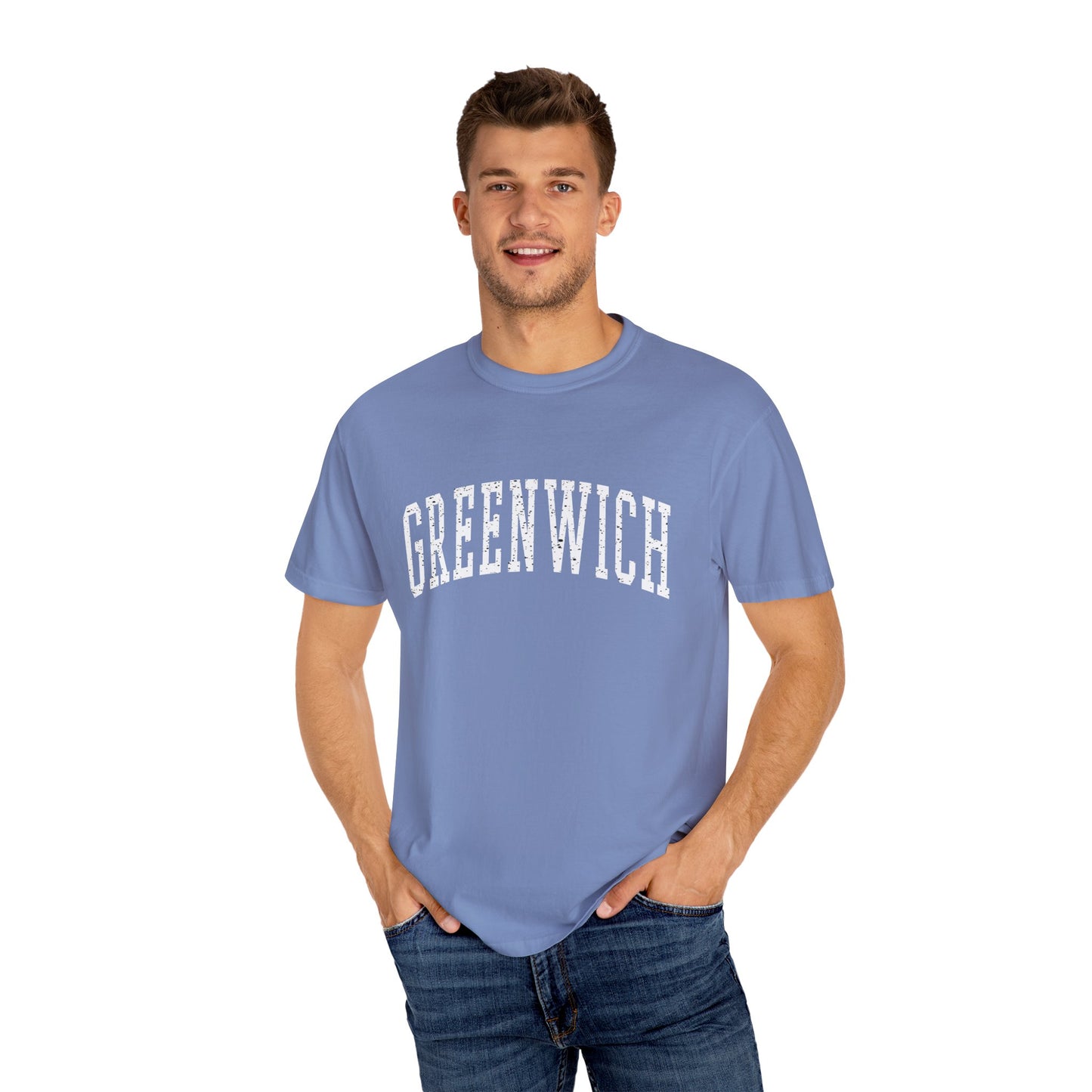 Greenwich CT Classic Block T-shirt