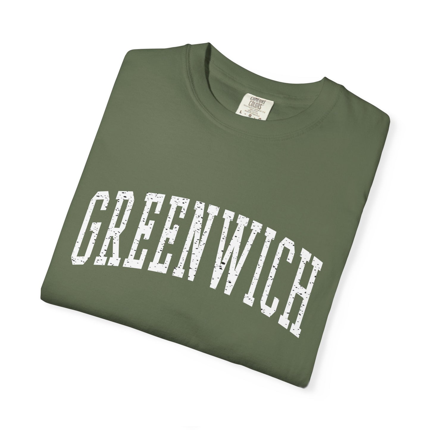 Greenwich CT Classic Block T-shirt