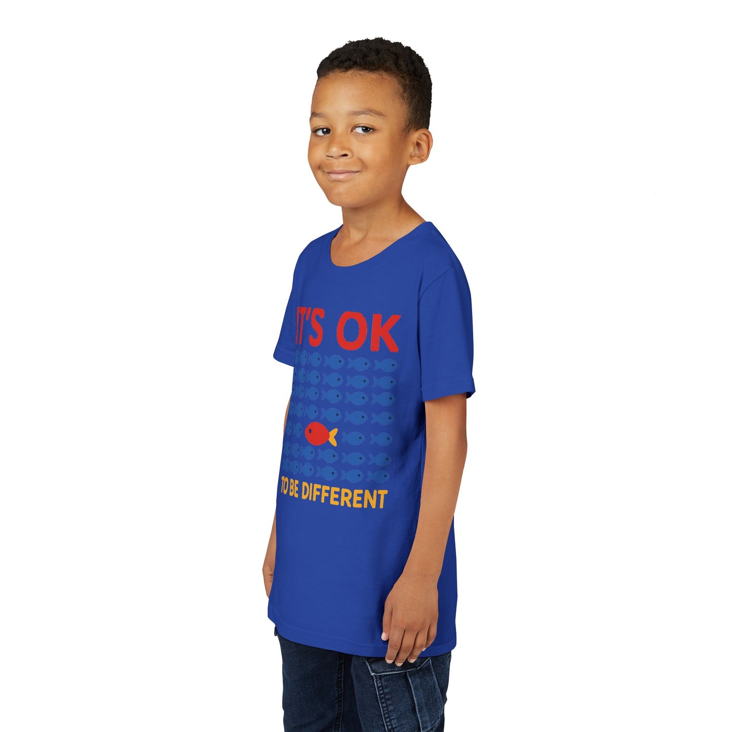 It's OK To Be Different Fishy Friends Kids T-Shirt