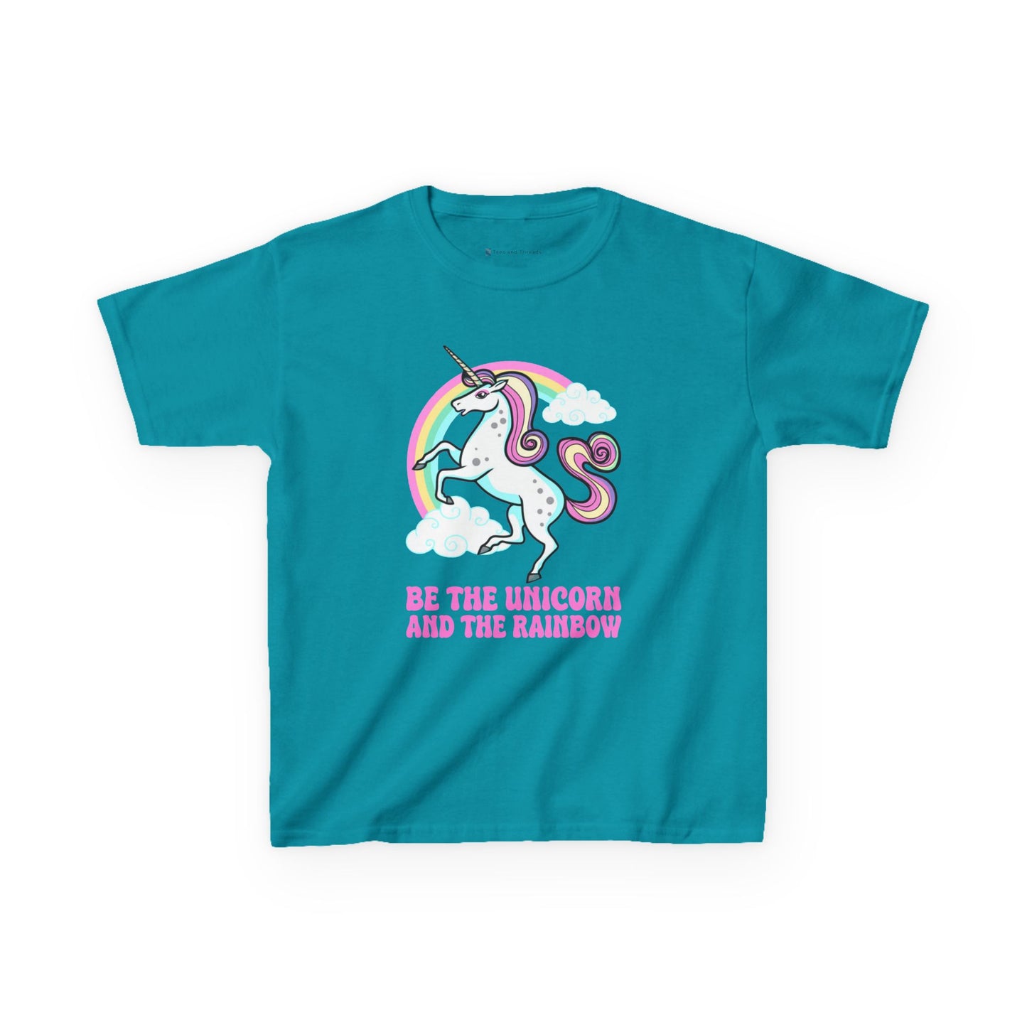 Kids' Be The Unicorn and The Rainbow T-Shirt
