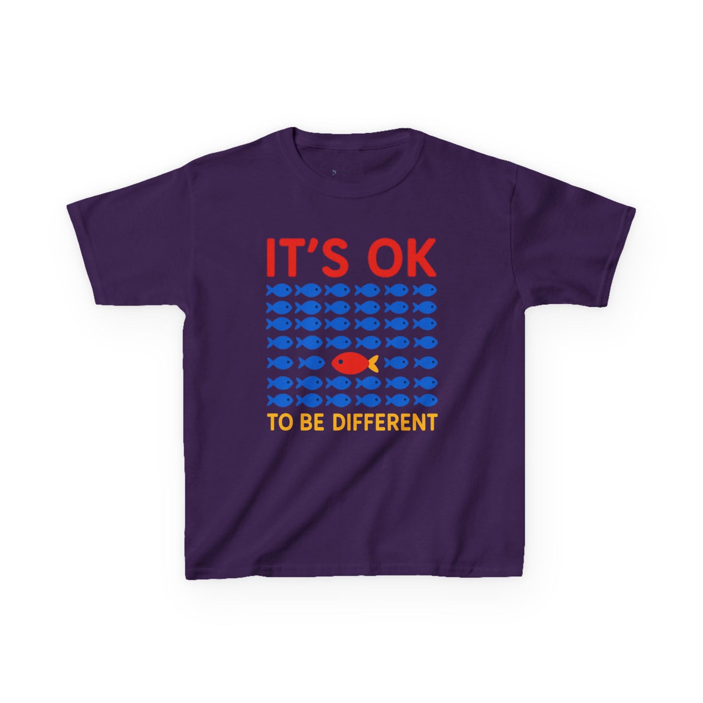 Kids' It's OK To Be Different Fishy Friends T-Shirt