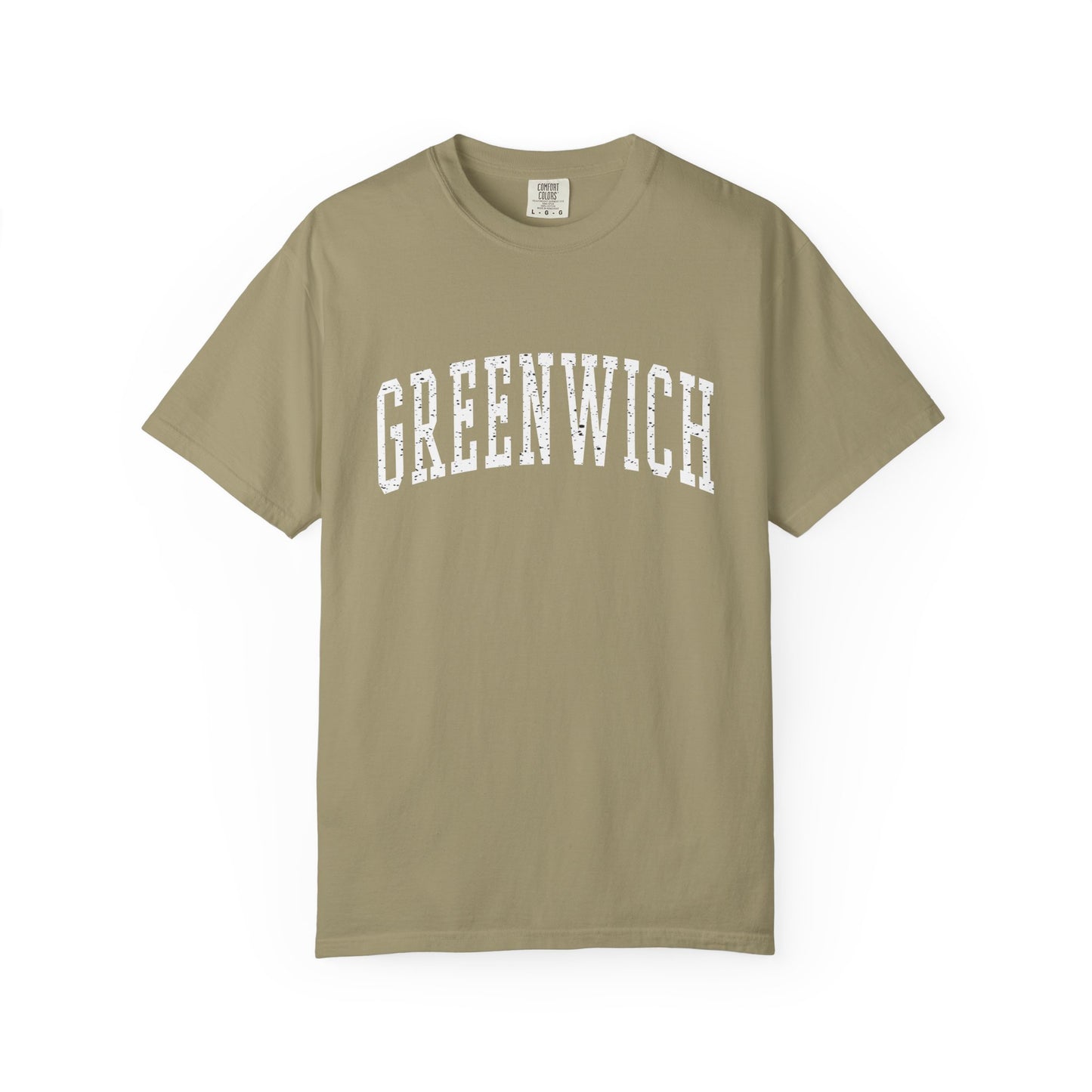 Greenwich CT Classic Block T-shirt