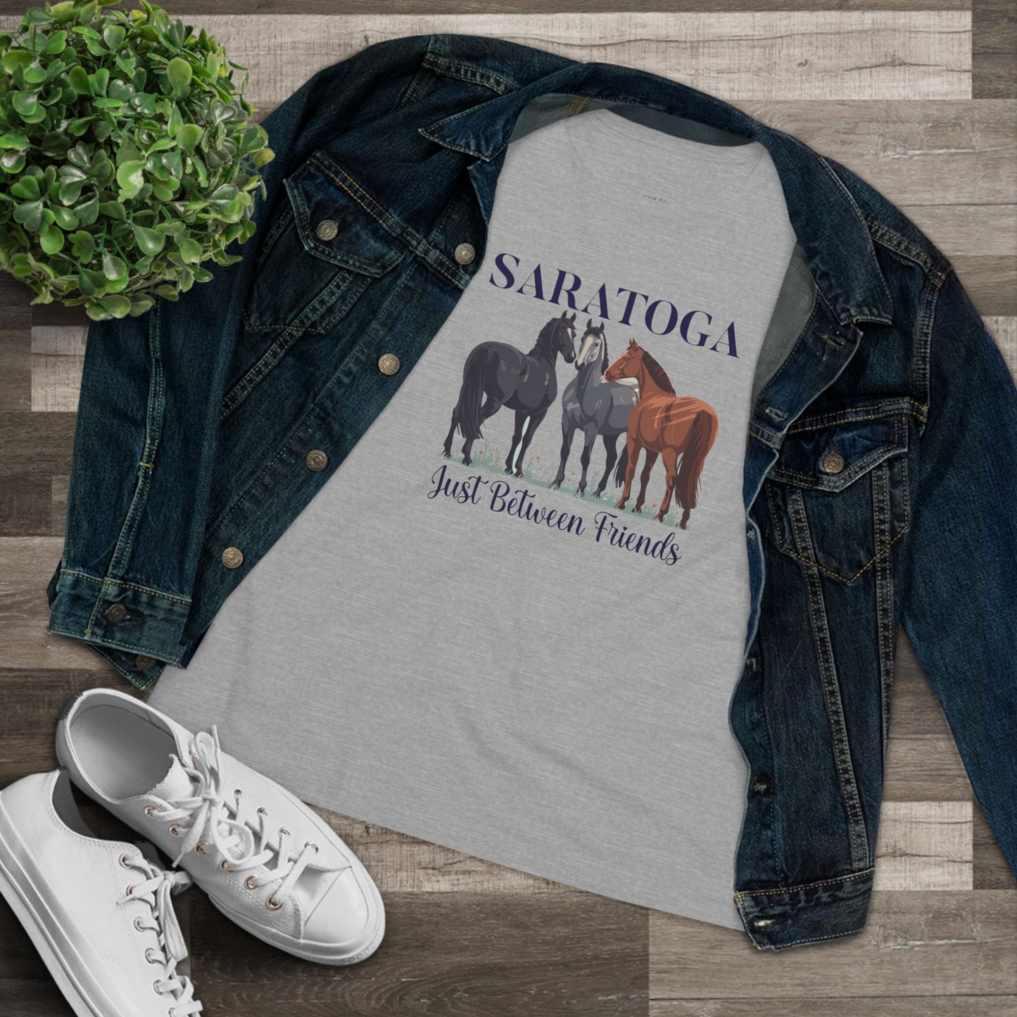 Saratoga Between Friends Women's Semi-Relaxed T-Shirt