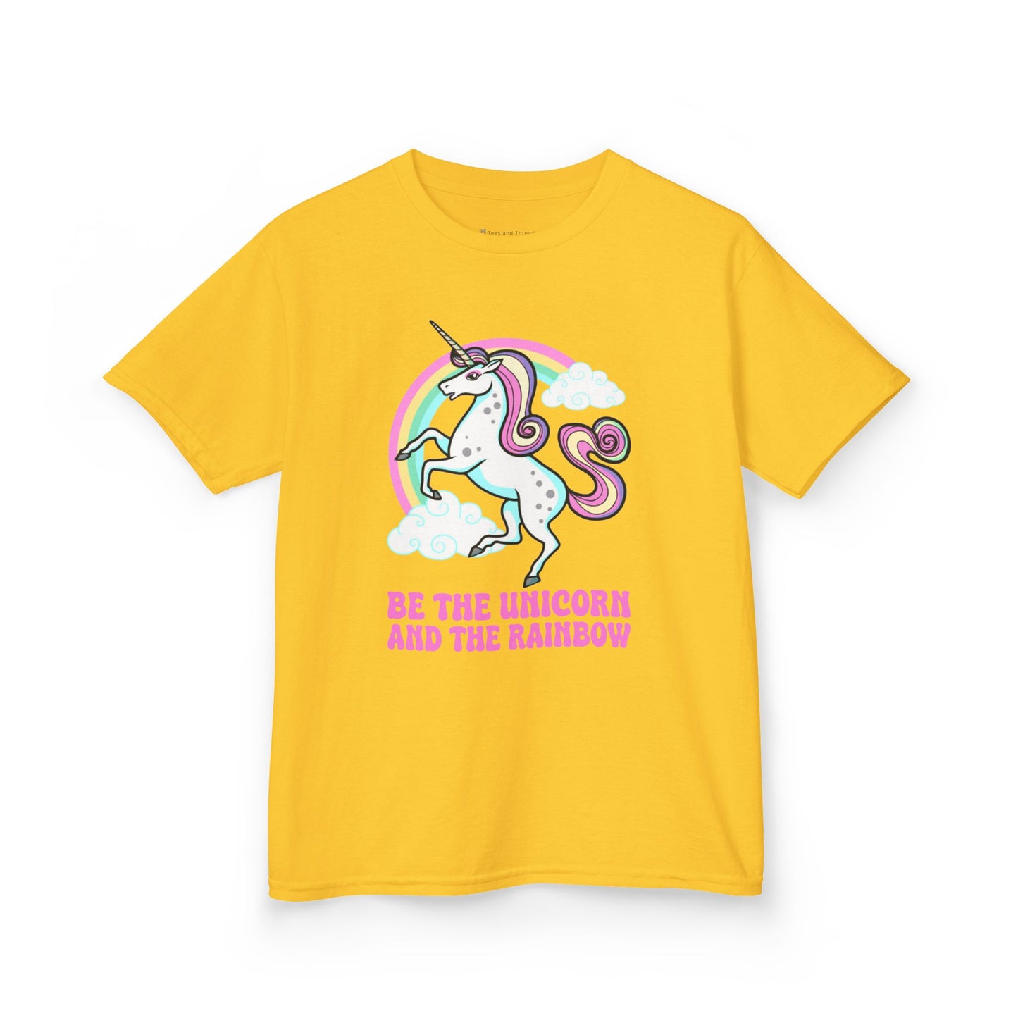 Kids' Be The Unicorn and The Rainbow T-Shirt