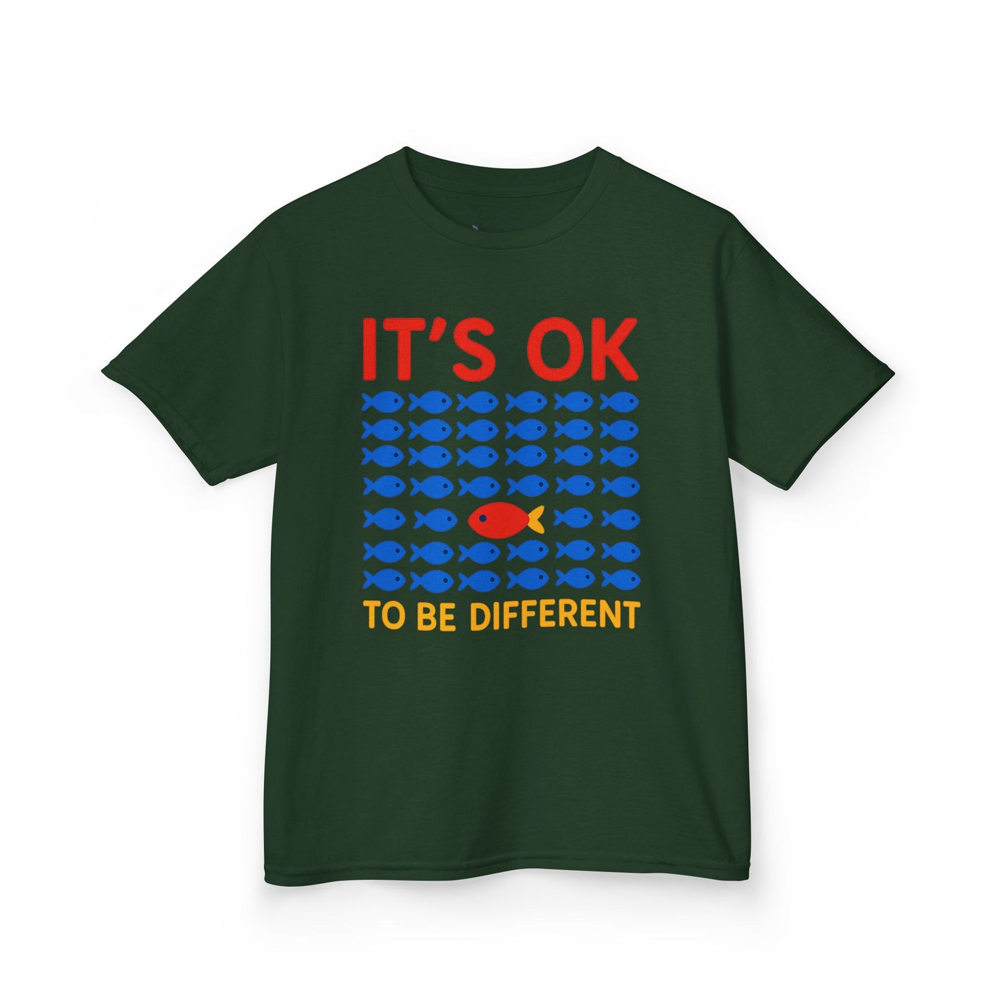 Kids' It's OK To Be Different Fishy Friends T-Shirt