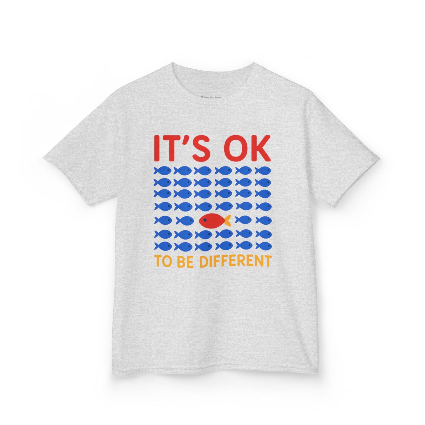 Kids' It's OK To Be Different Fishy Friends T-Shirt