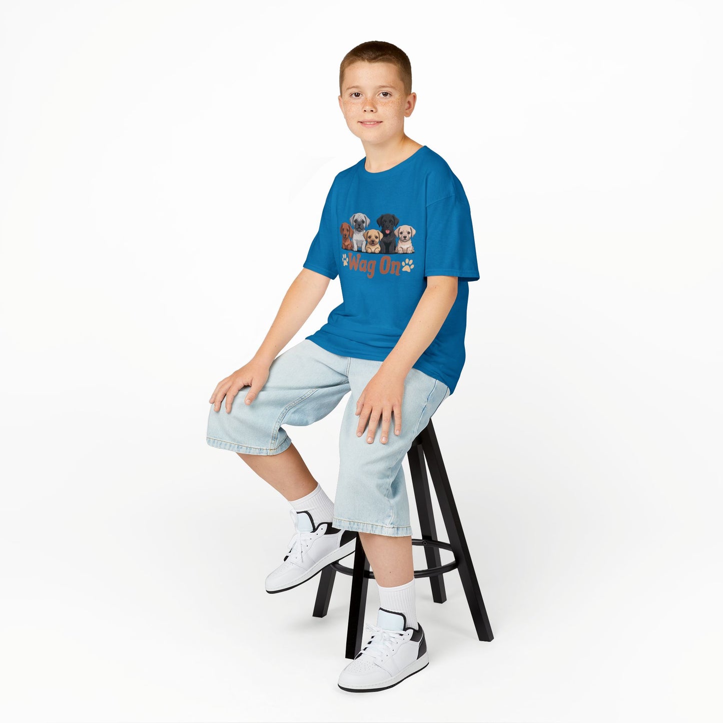 Kids' Wag On Furry Puppies T-Shirt