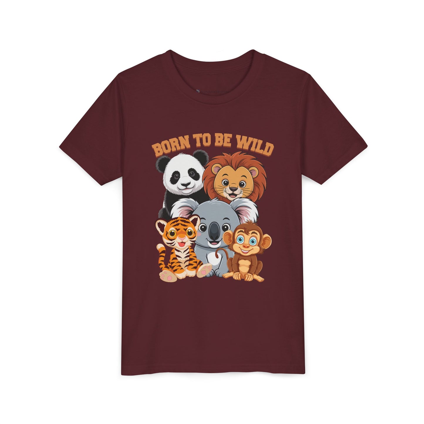 Born to Be Wild Animal Friends Kids T-Shirt