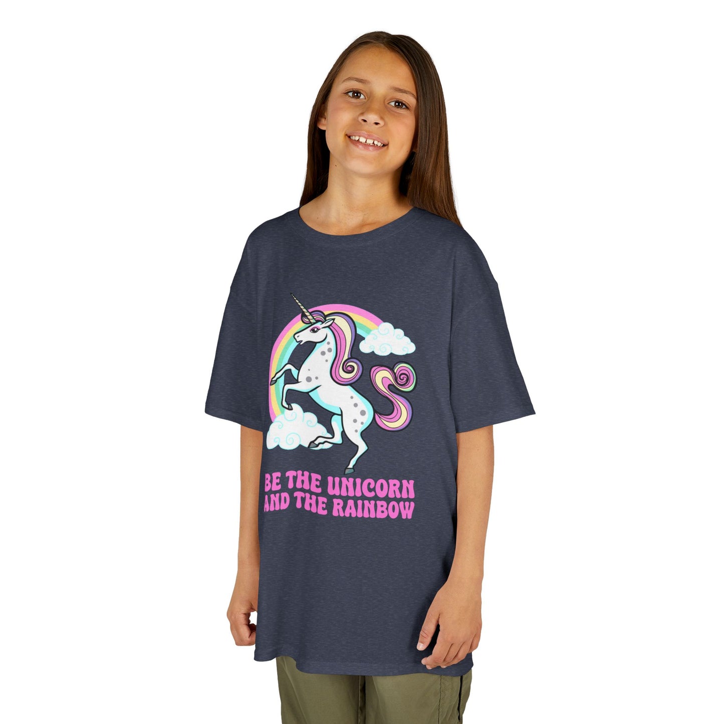 Kids' Be The Unicorn and The Rainbow T-Shirt