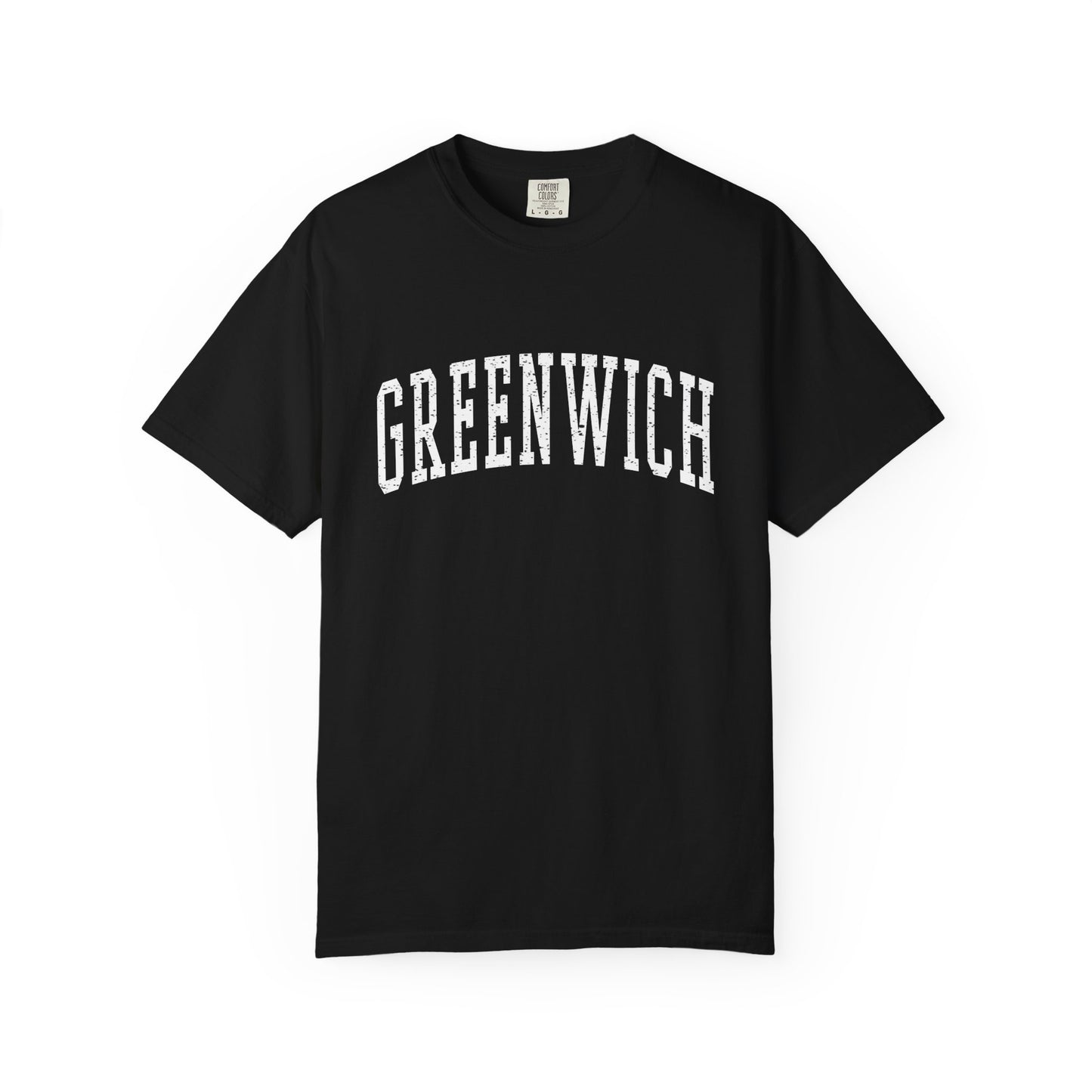 Greenwich CT Classic Block T-shirt