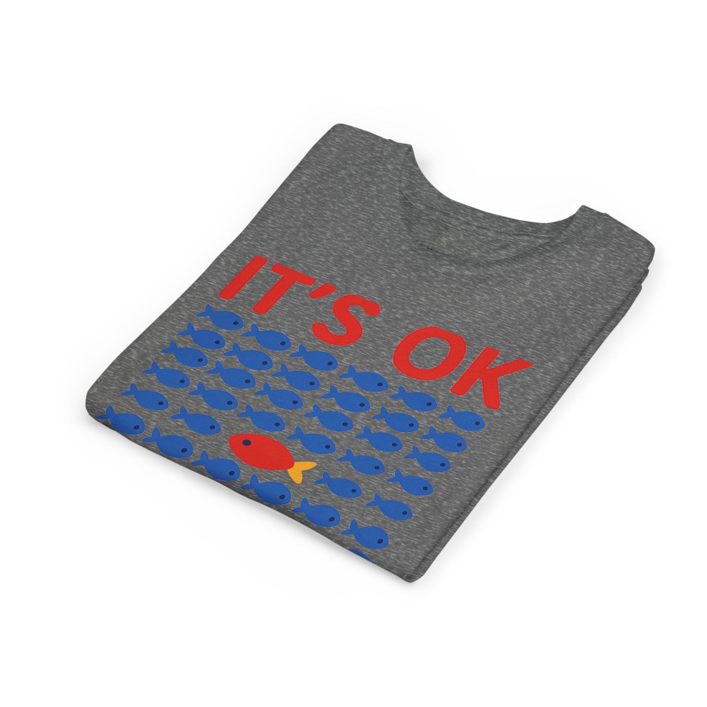 It's OK To Be Different Fishy Friends Kids T-Shirt