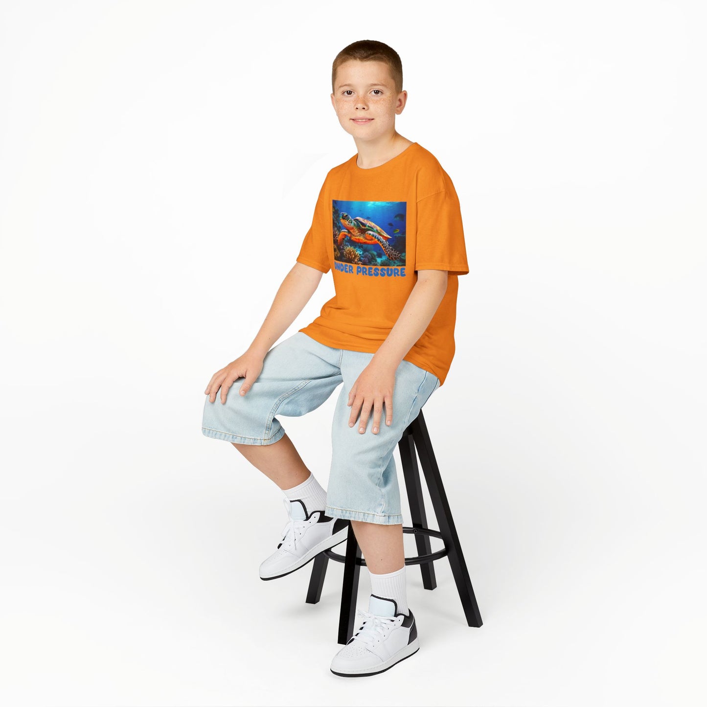 Kids' Under Pressure Sea Turtle T-shirt