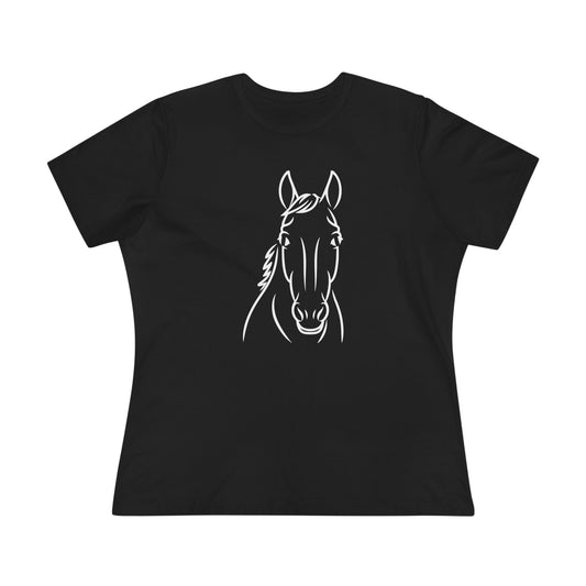 Women's Filly Friend Semi-Relaxed Horse T-Shirt - 8 colors