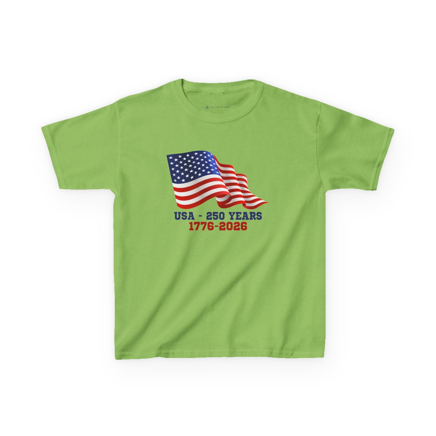 Kids' USA 250 Years Birthday 1776-2026 T-shirt