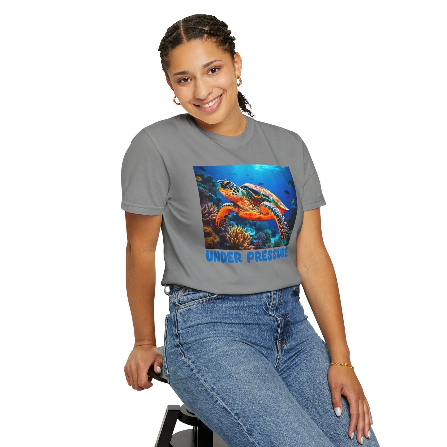 Under Pressure Sea Turtle T-Shirt