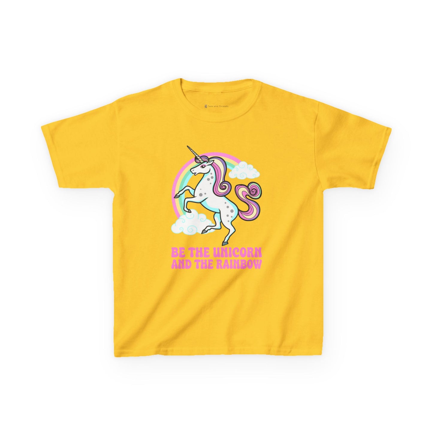 Kids' Be The Unicorn and The Rainbow T-Shirt