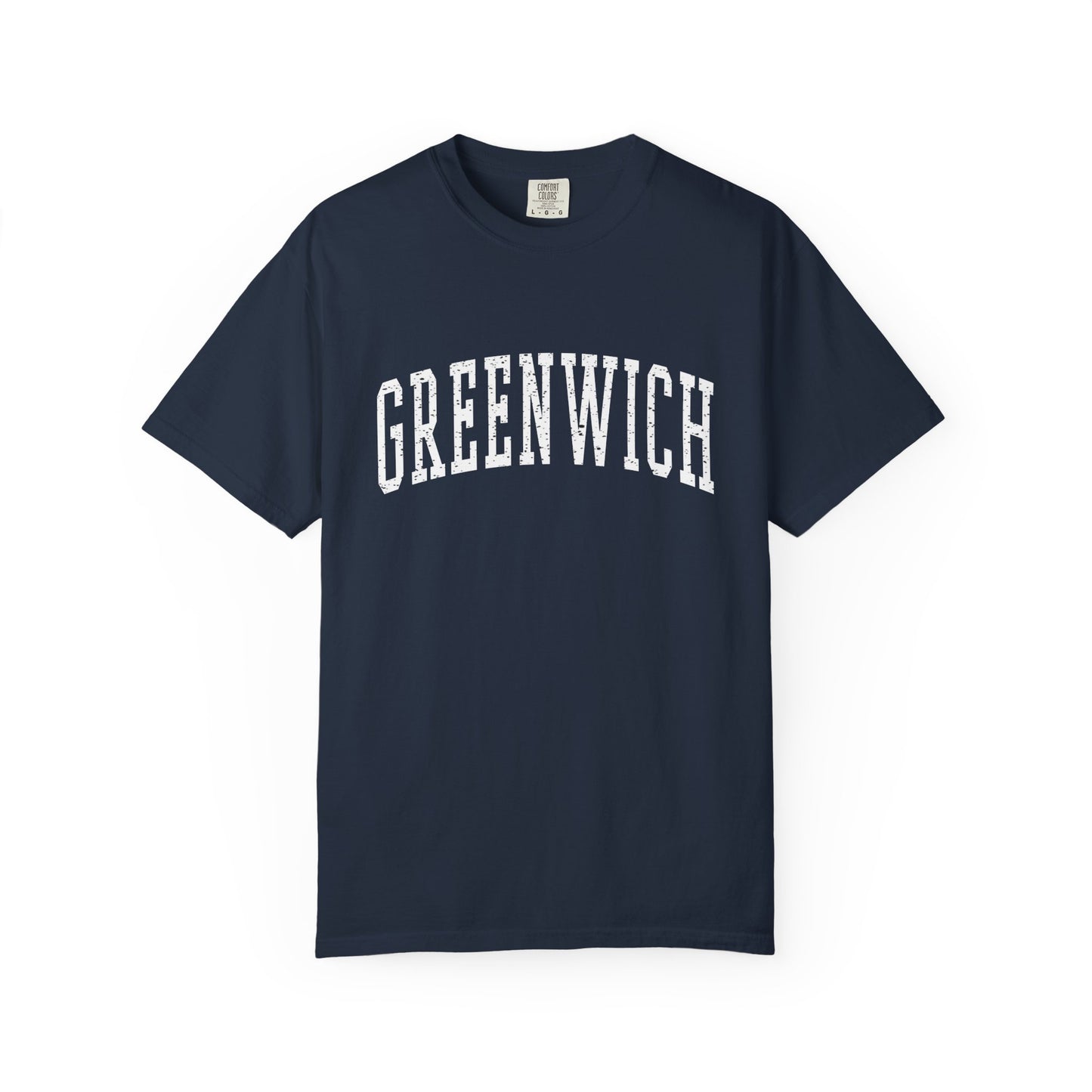 Greenwich CT Classic Block T-shirt