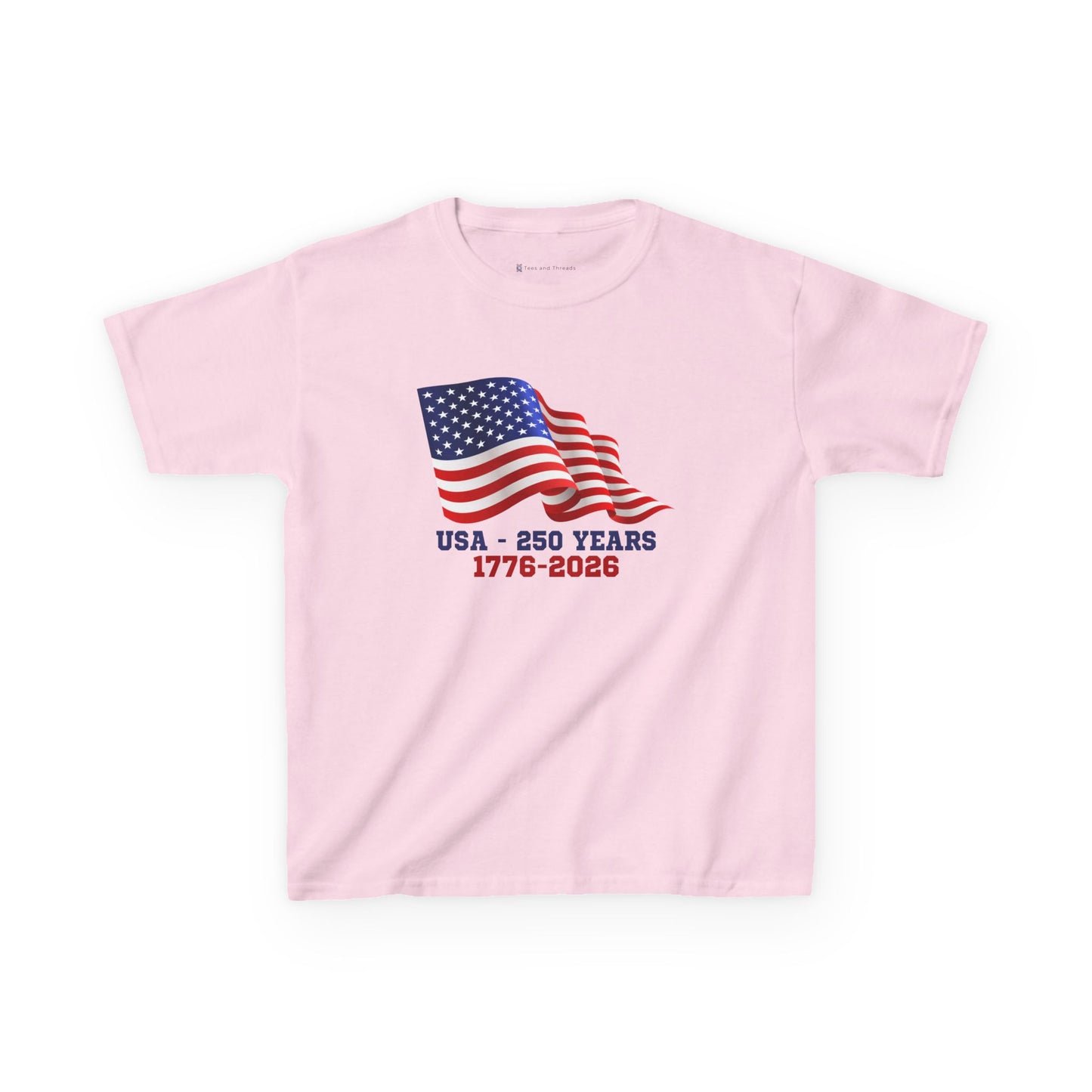 Kids' USA 250 Years Birthday 1776-2026 T-shirt