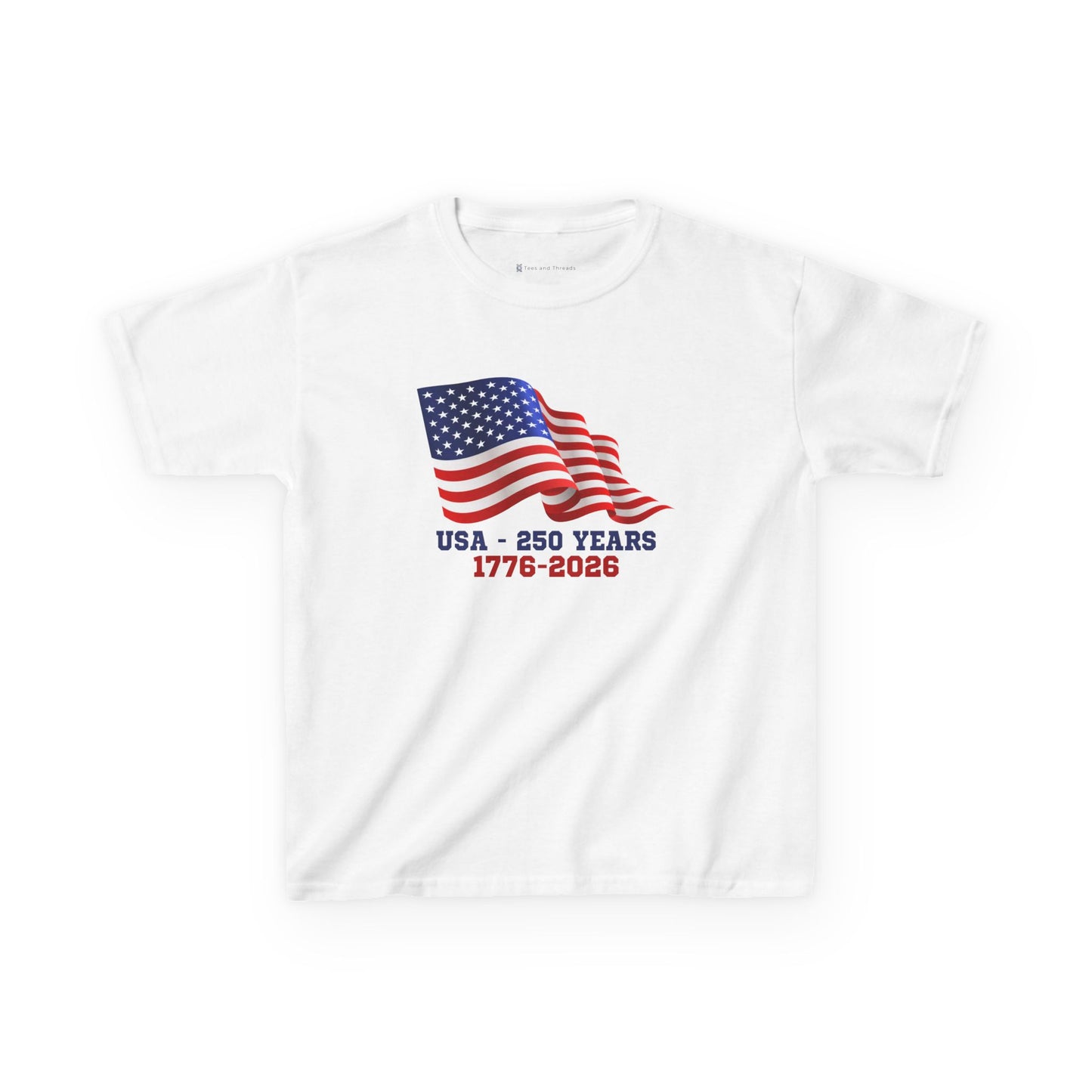 Kids' USA 250 Years Birthday 1776-2026 T-shirt