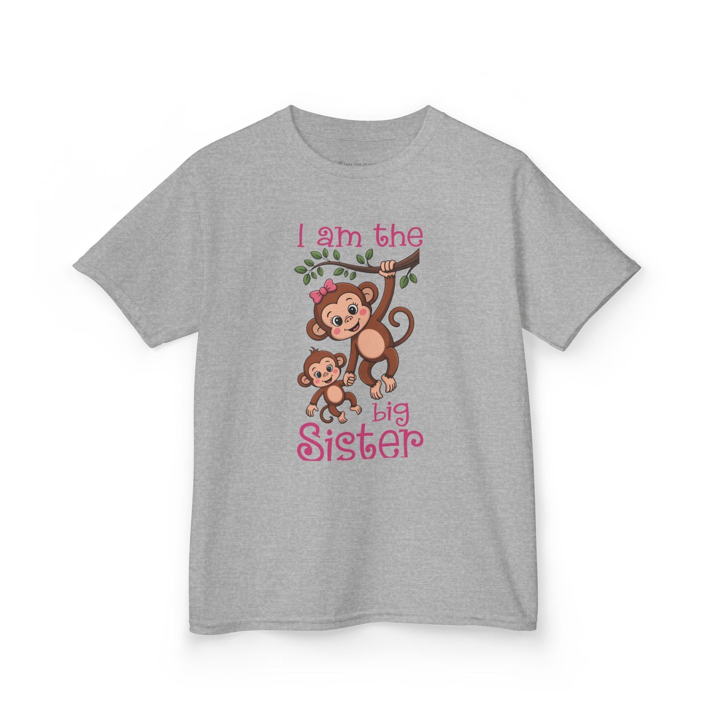 Kids' I Am The Big Sister T-Shirt